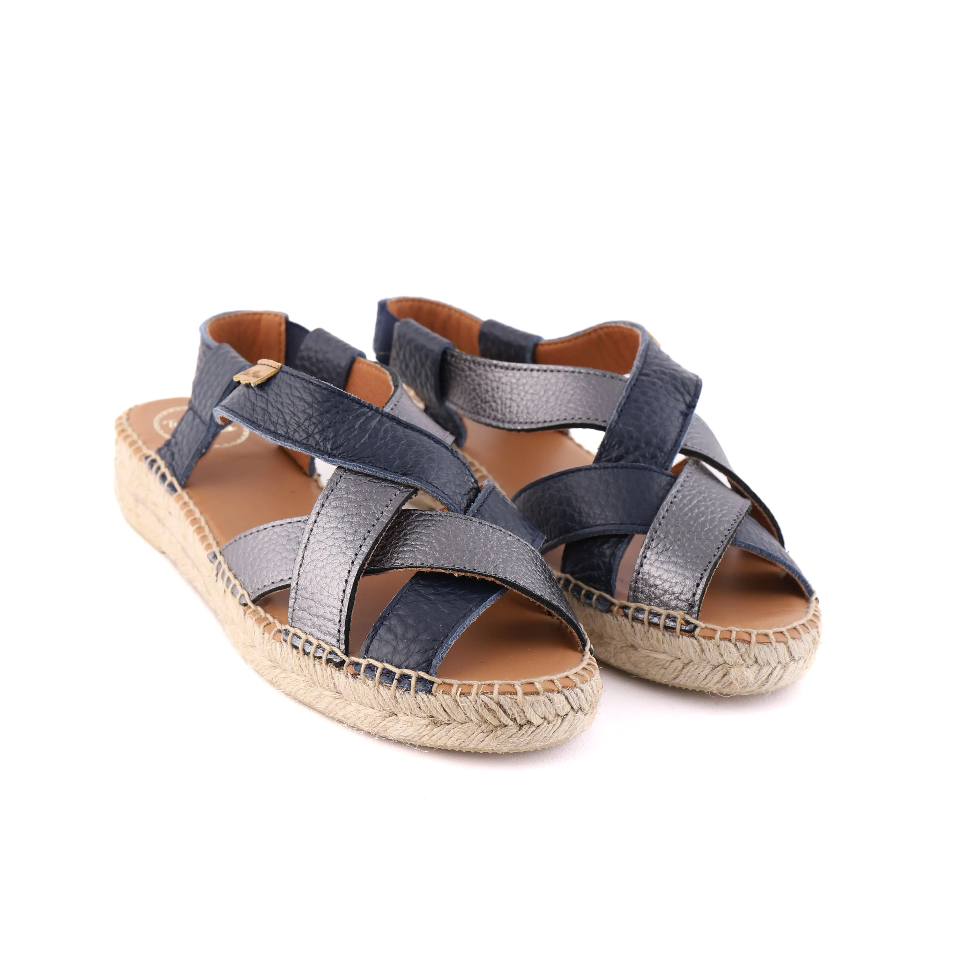 ELIA Navy Multi Comfortable Travel Sandals