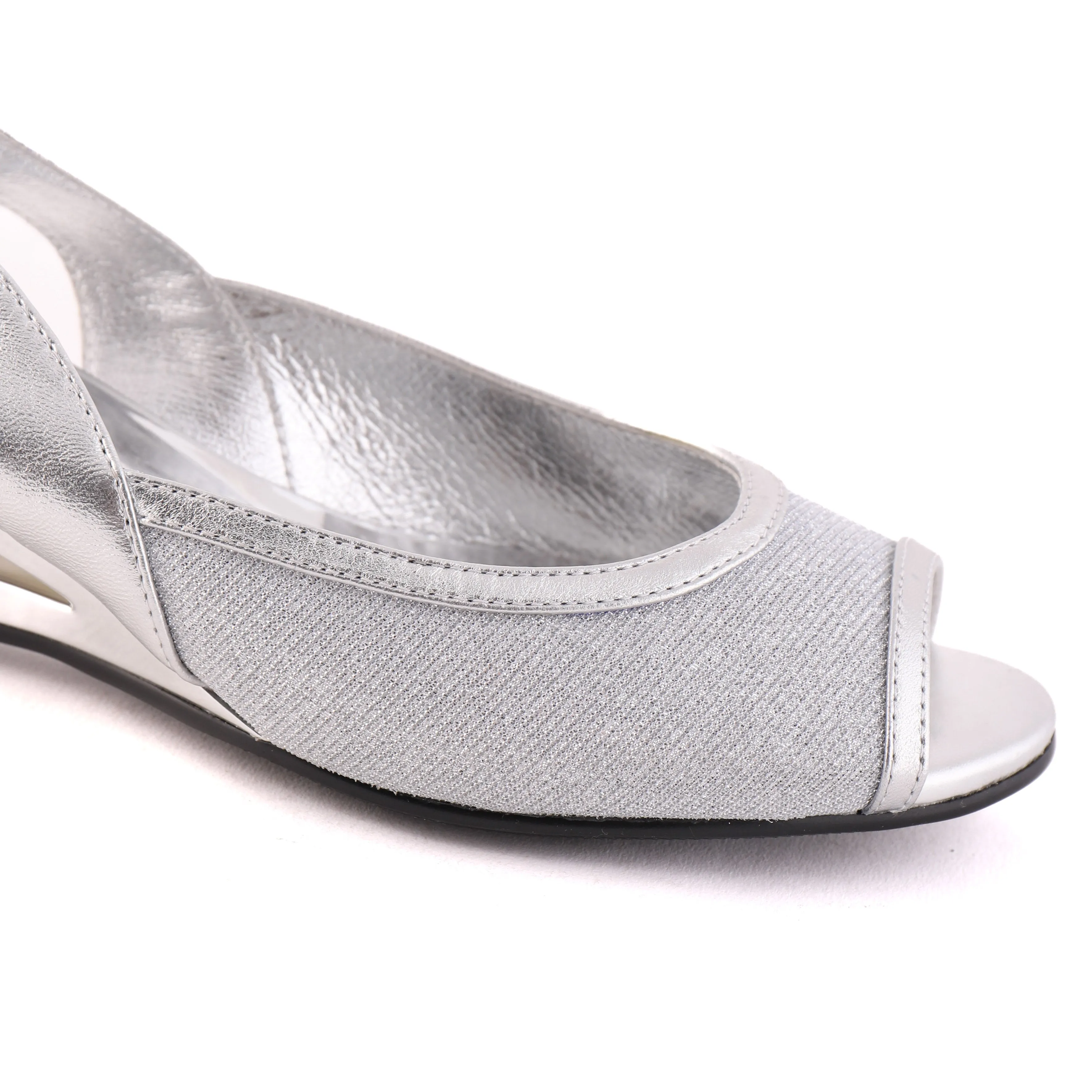 Slide On ELLO Silver Shimmer
