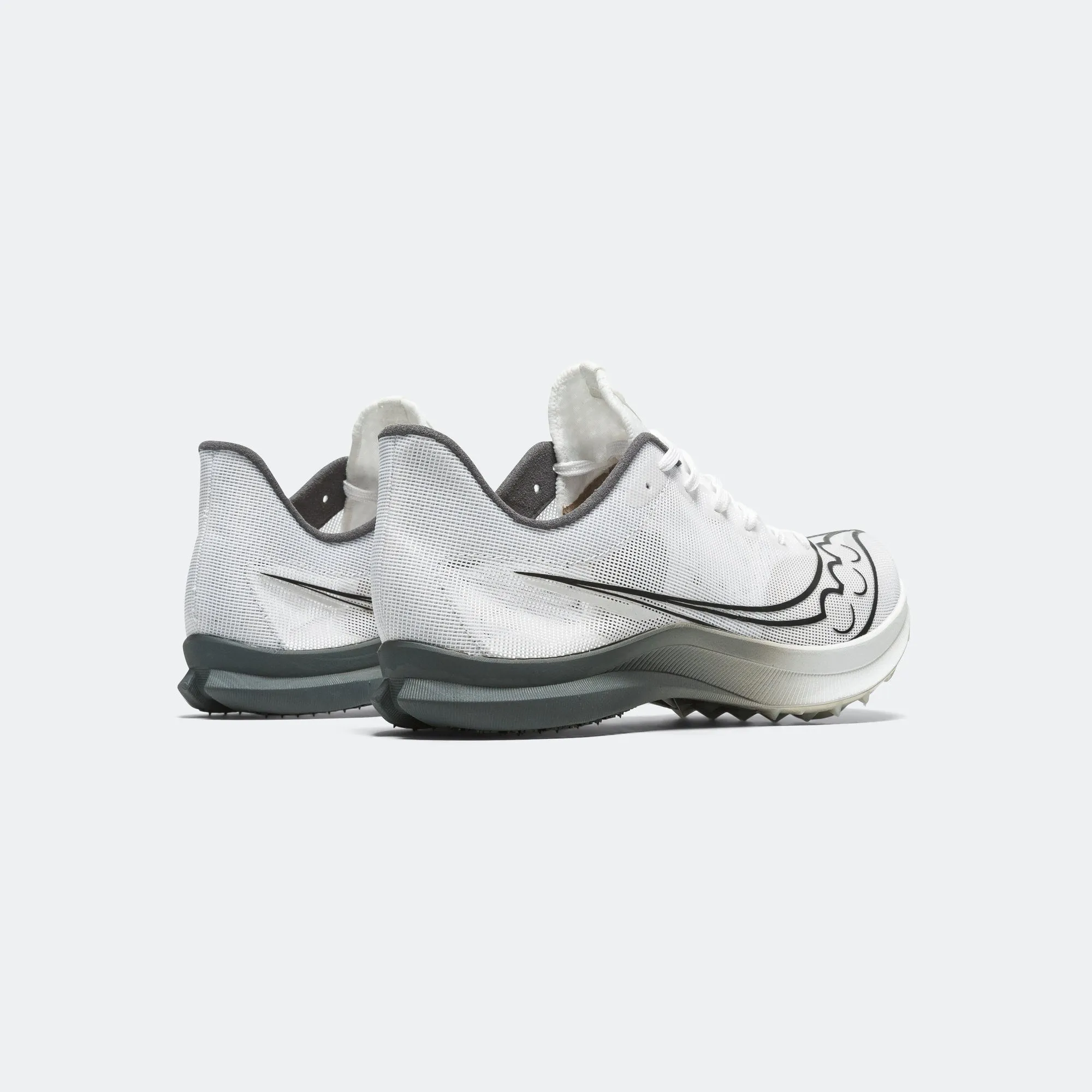 HeelCushion Outing Shoes Endorphin Cheetah - White/Black