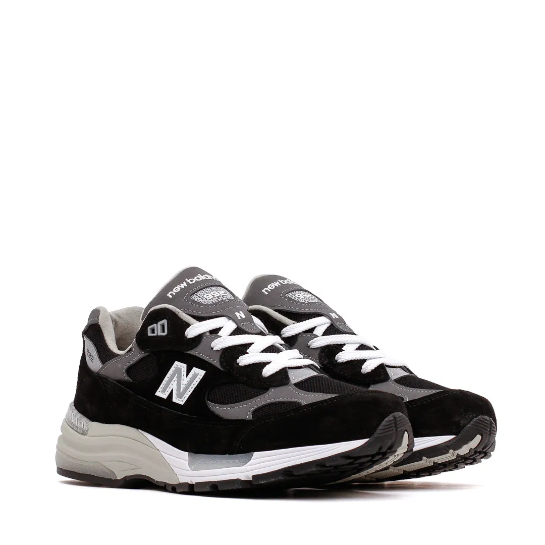 New Balance Unisex Made in USA 992 Black U992BK Sunny Weather Running heavy - duty - construction - feature shoes