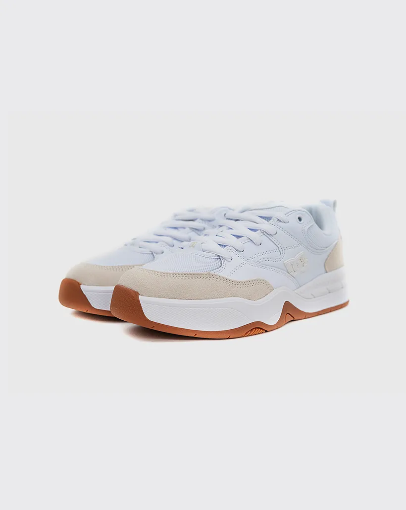DC Ascend Shoe - White/Gum Breathable Shoes Casual