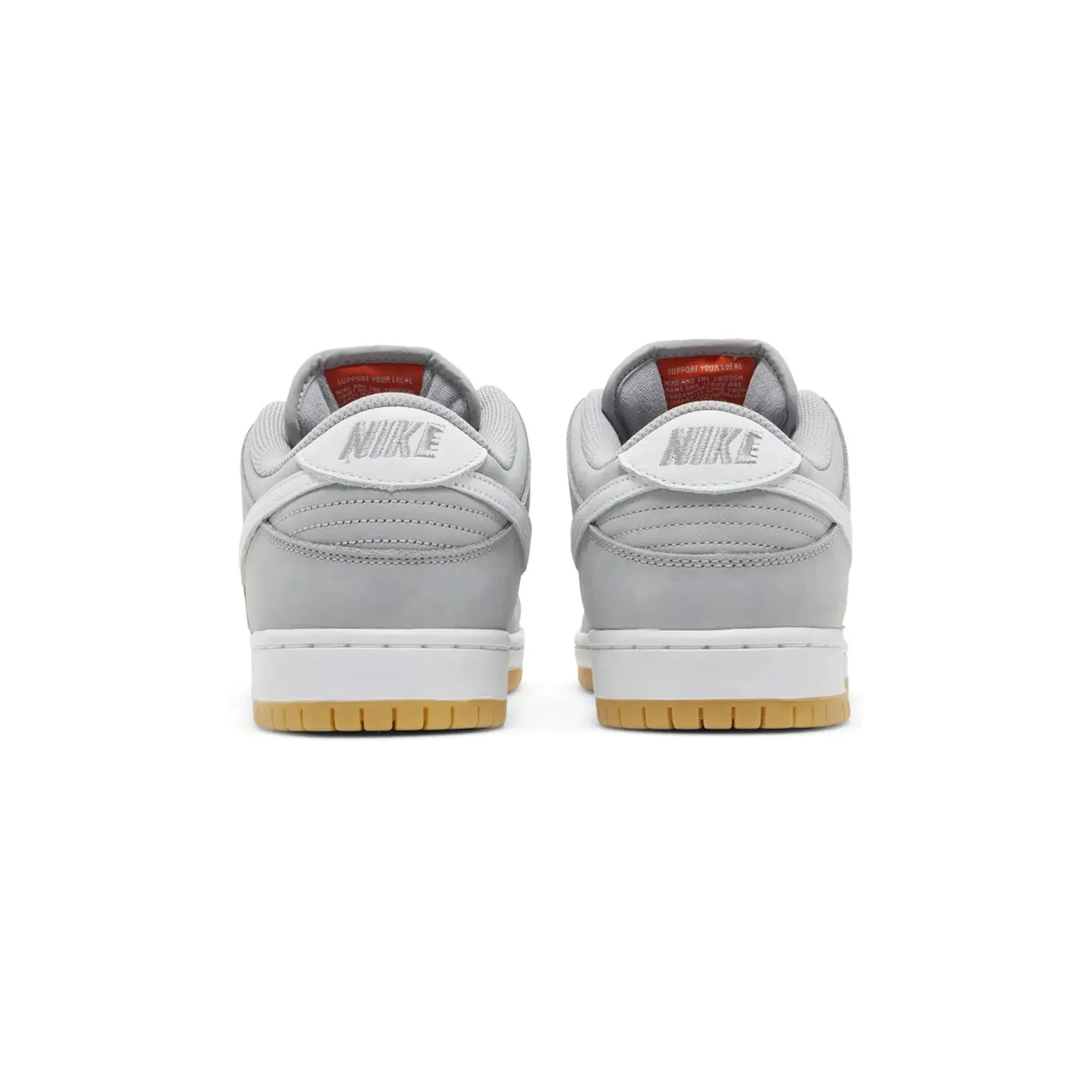 Full Cushion Nike SB Dunk Low Pro ISO 'Orange Label Wolf Grey Gum' (2023)