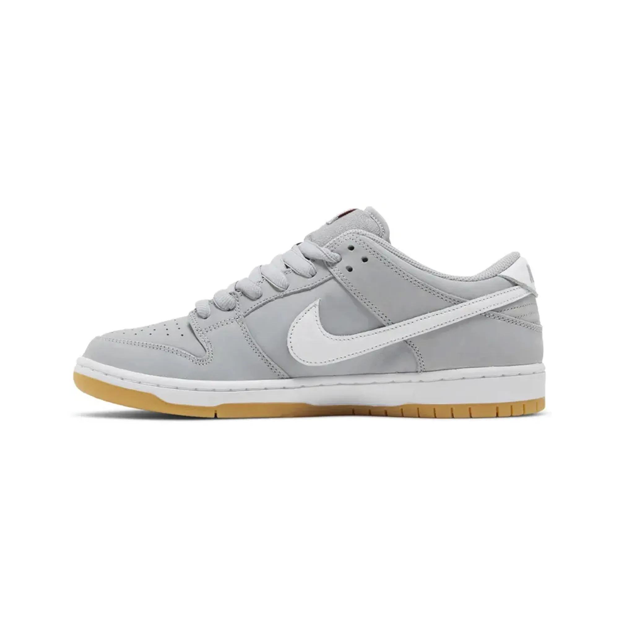 Nike SB Dunk Low Pro ISO 'Orange Label Wolf Grey Gum' (2023) Enhanced Traction