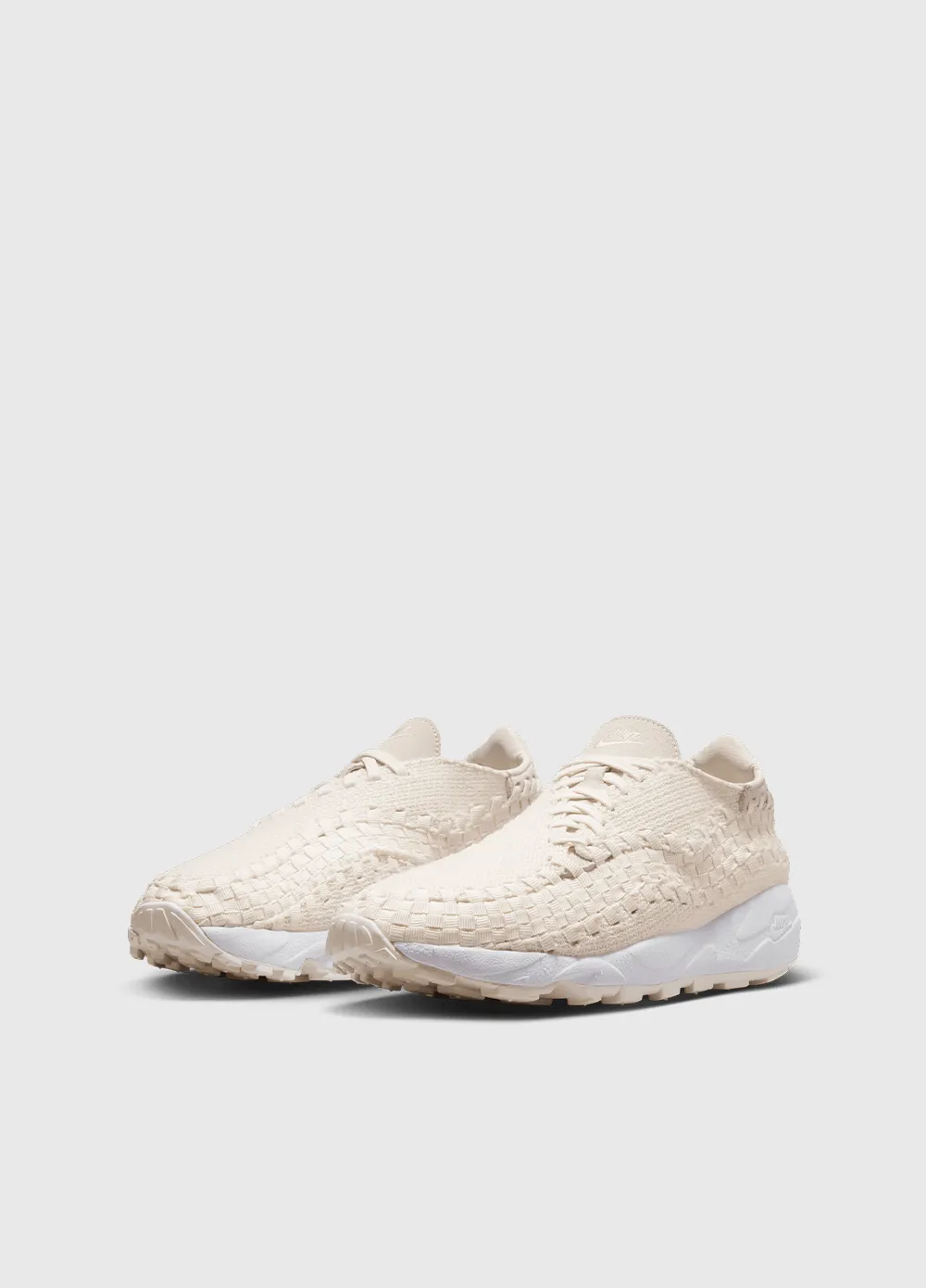 Lift Hike Women's Air Footscape Woven 'Phantom Light Bone' Sneakers