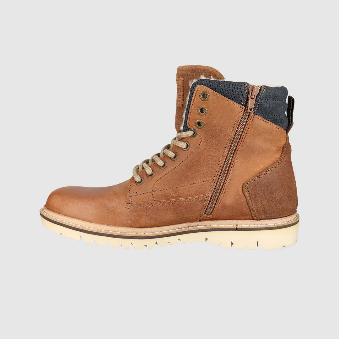 Wedding Reception Stylish Option Wilder Lace Up Boots Tan