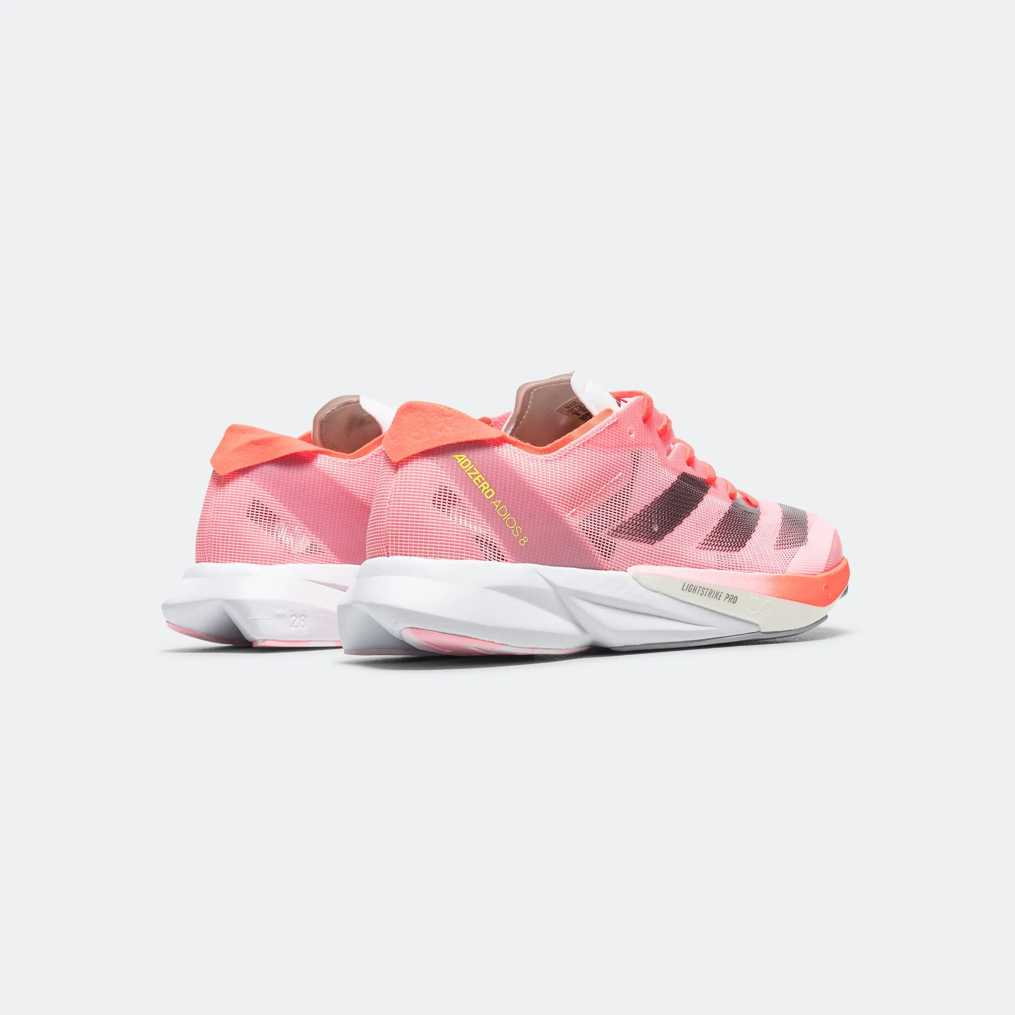 Save Step Trendy Womens Adizero Adios 8 - Pink Spark/Aurora Metallic