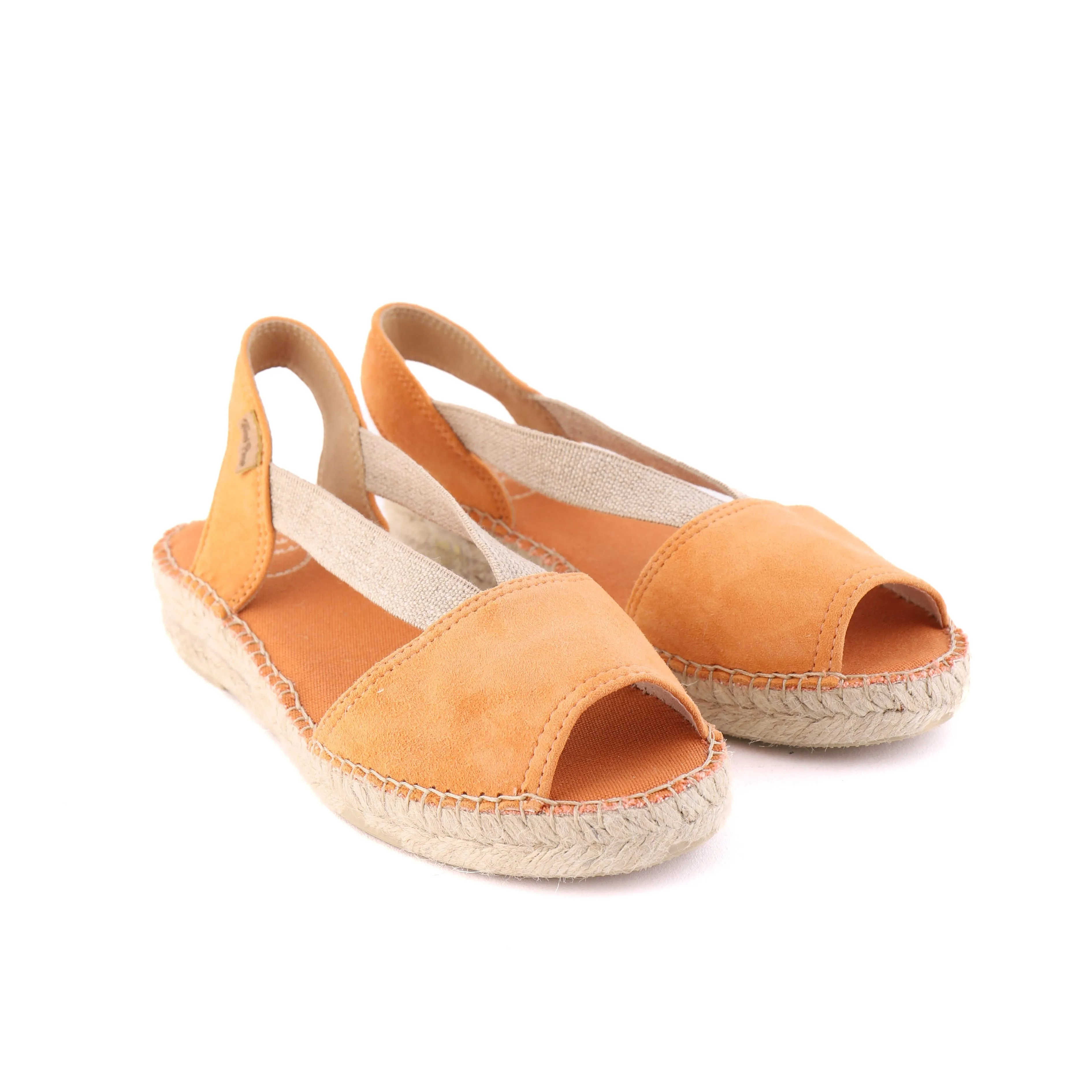 Open Front ETNA Apricot Suede