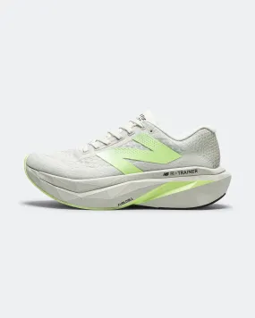 Mens FuelCell SuperComp Trainer v3 - Grey Matter/Mint Flash-Silver Metallic Moisture Wicking Layer Race Pace