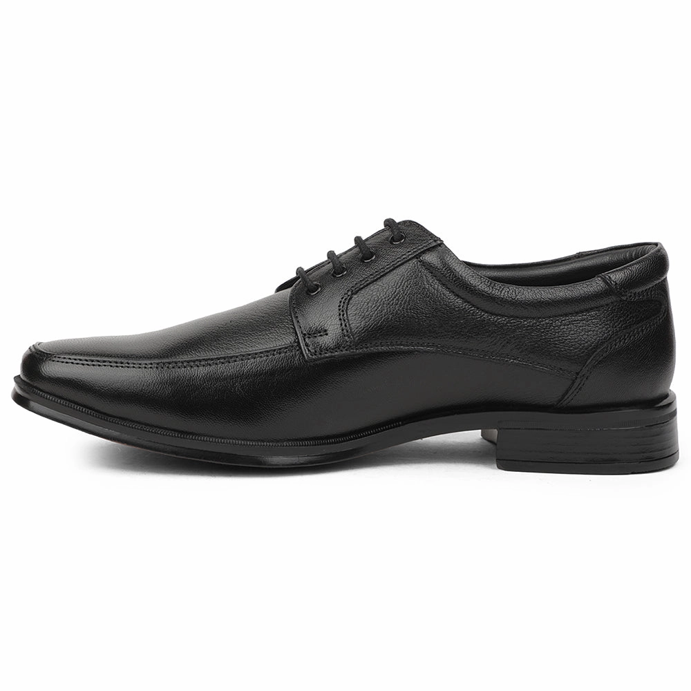 Even Pressure Healers Black Formal Lacing Derby Shoes For Men UDL-9 By Liberty