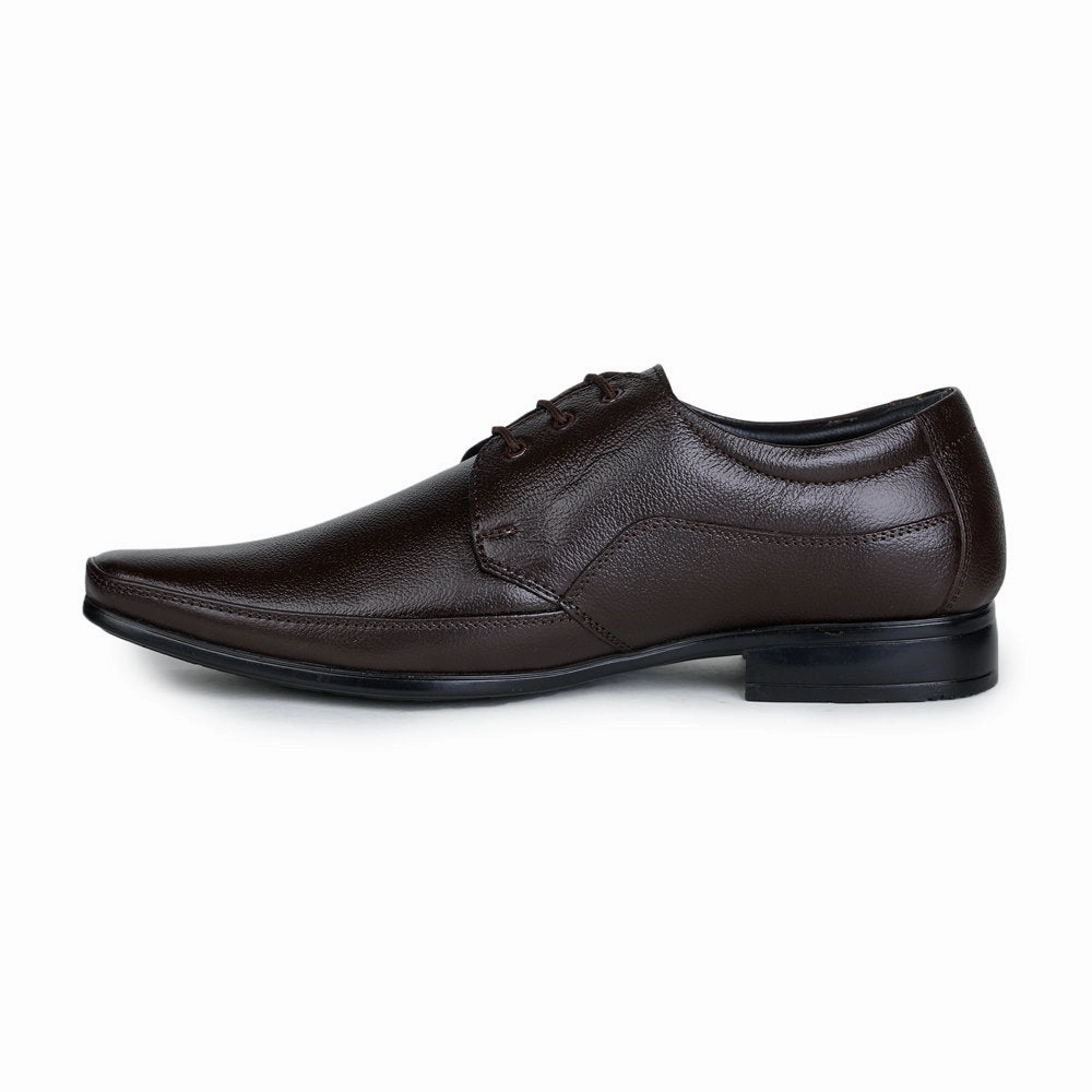 Fortune (Brown) Classic Oxford Shoes For Men HOL-14 By Liberty Breathable Feel Daily Commute