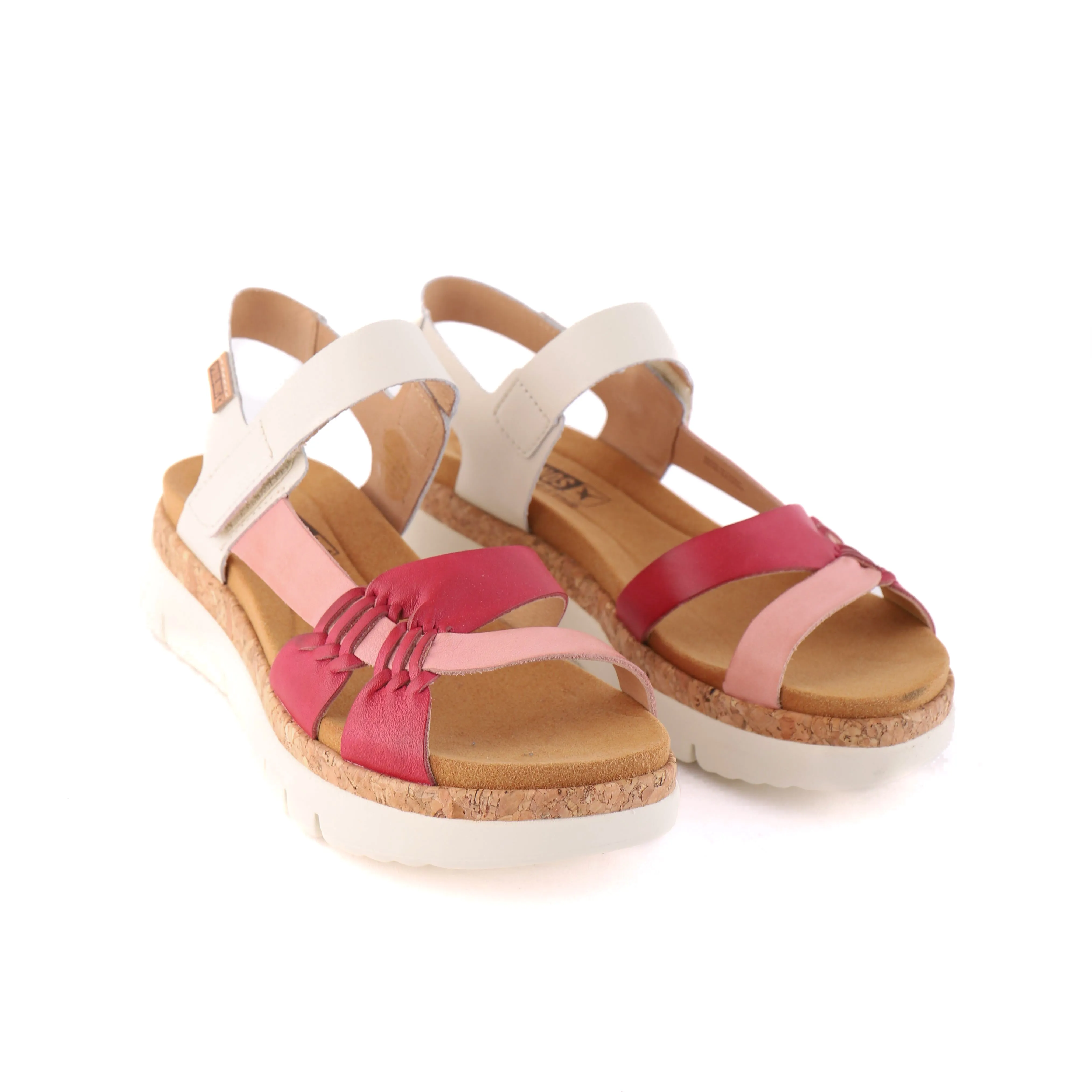 Open Toe Design Slim Step KHLOE Pink Multi