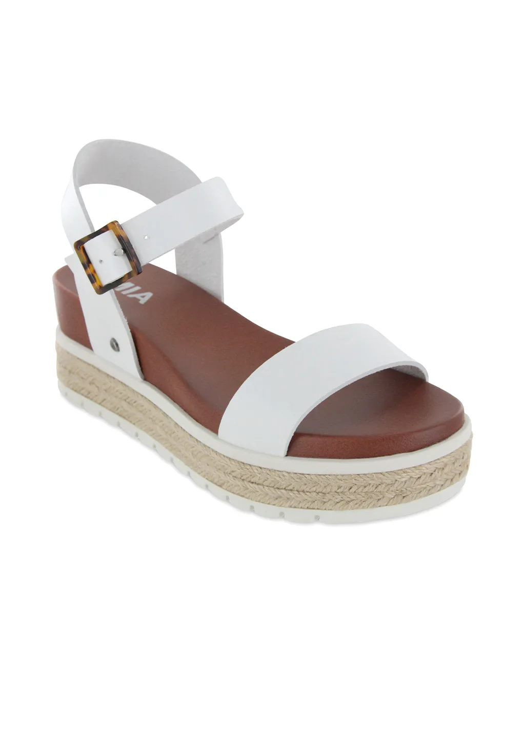 KIERA - WHITE Universal Look Wide Strap
