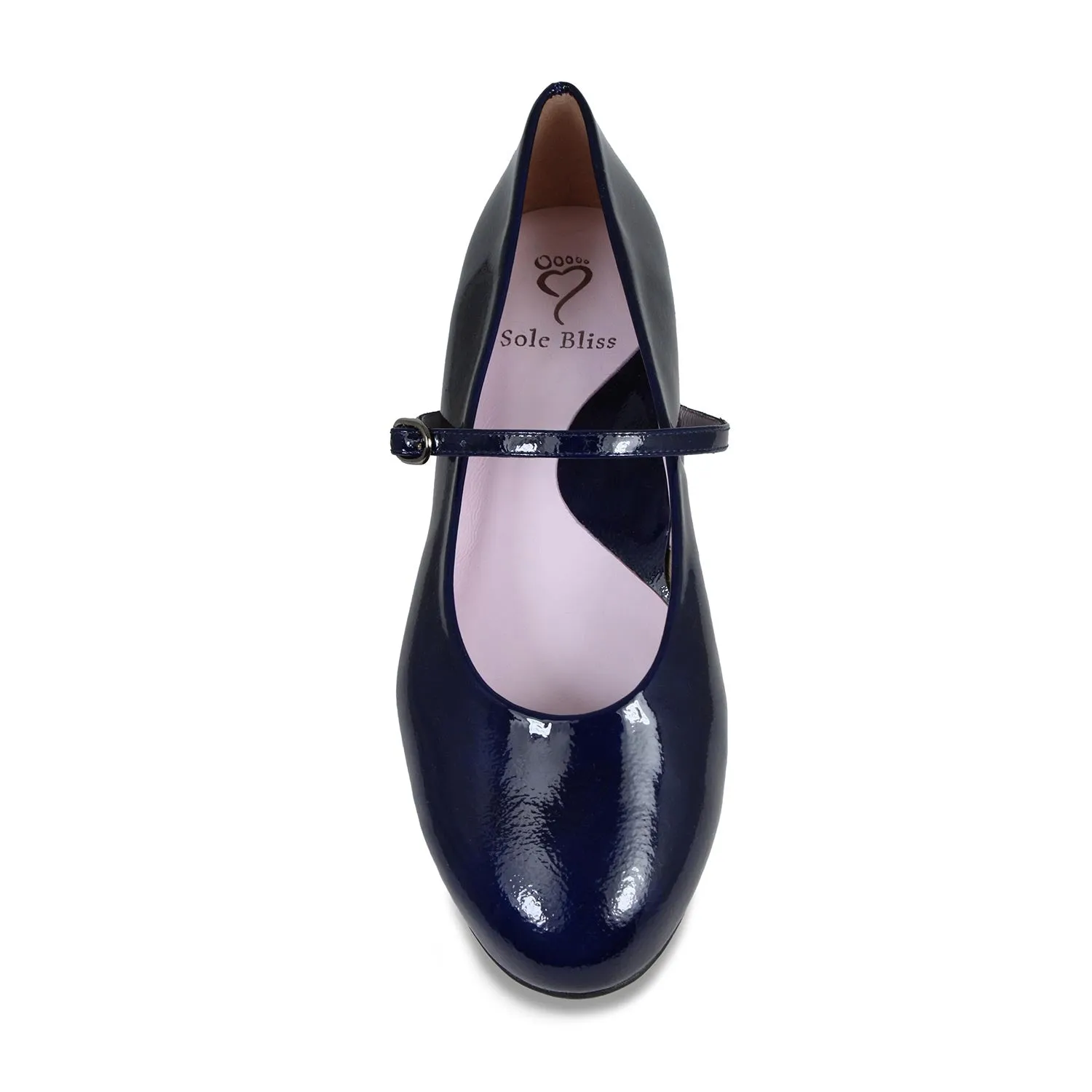 Odor Control Technology Smart Steps London: Navy Patent Leather