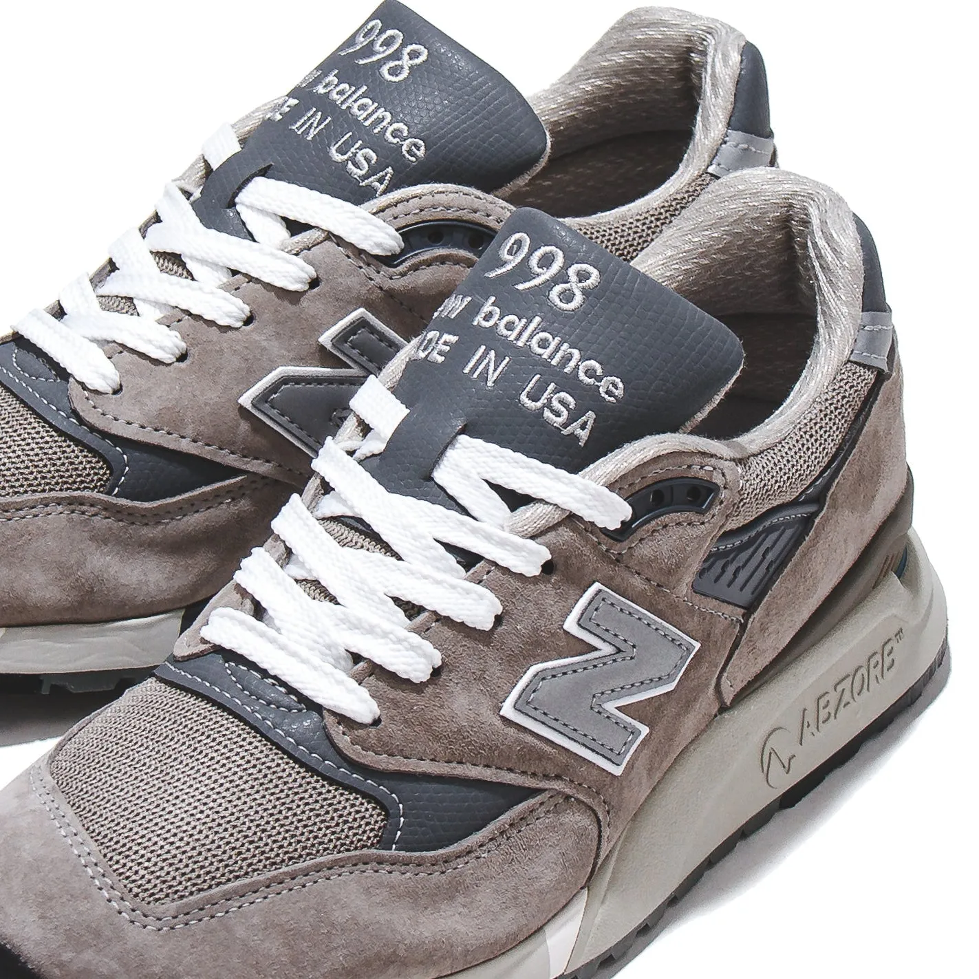 New Balance Unisex 998 Grey Made In USA U998GR odor - control - technology - effectiveness shoes minimalist running shoes