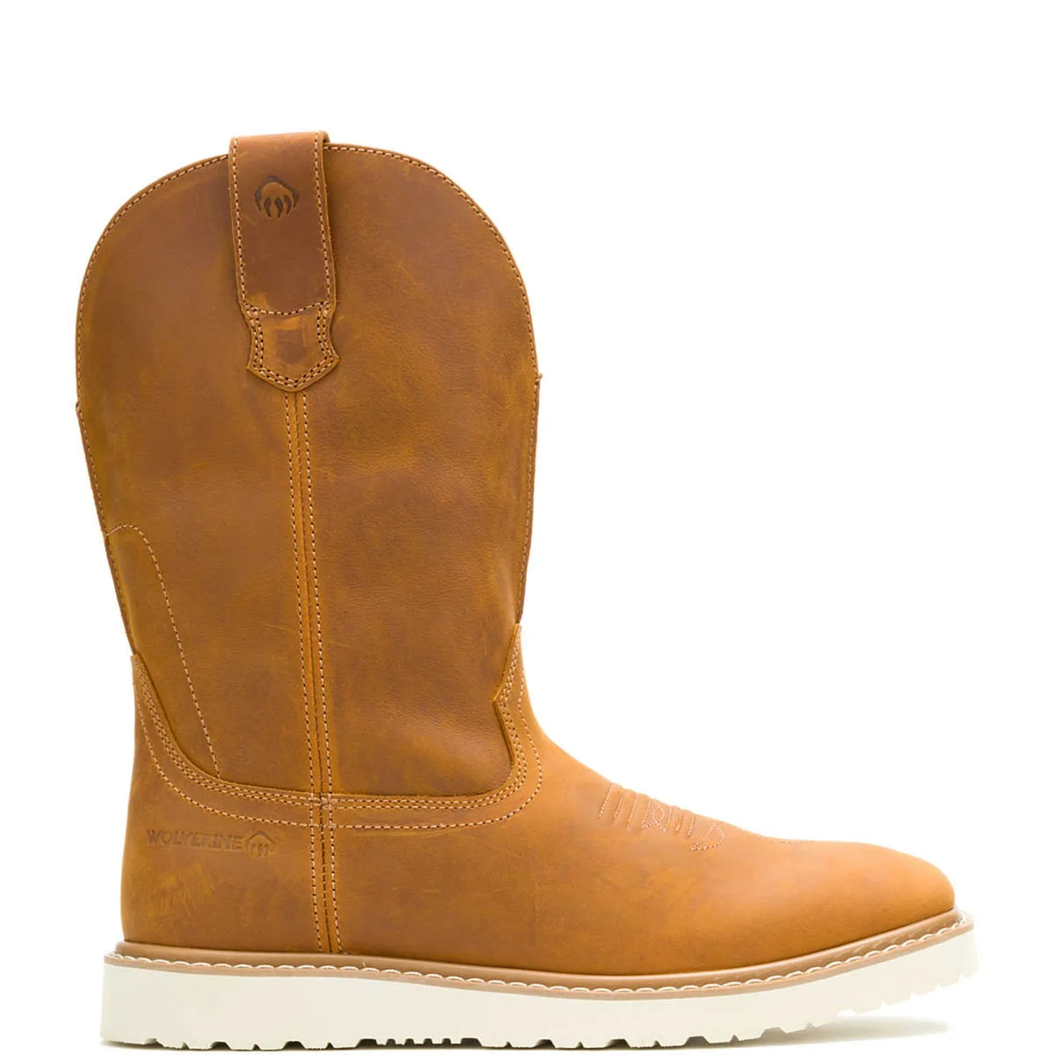 Wolverine Men's Bronc Wedge 10" Wellington Boot Flexible Torsion System