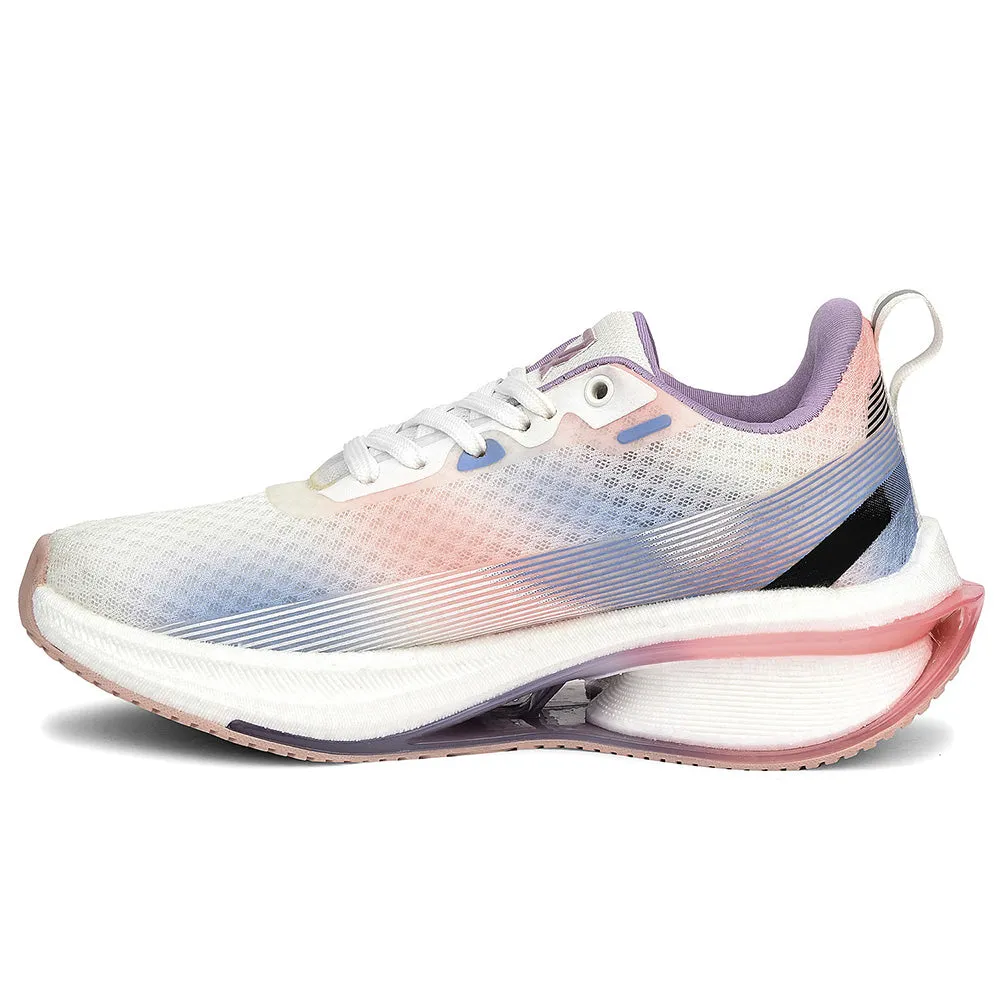 cardiovascular health Leap7x Purple Sports Lacing Running Shoes For Women ARMENIA By Liberty