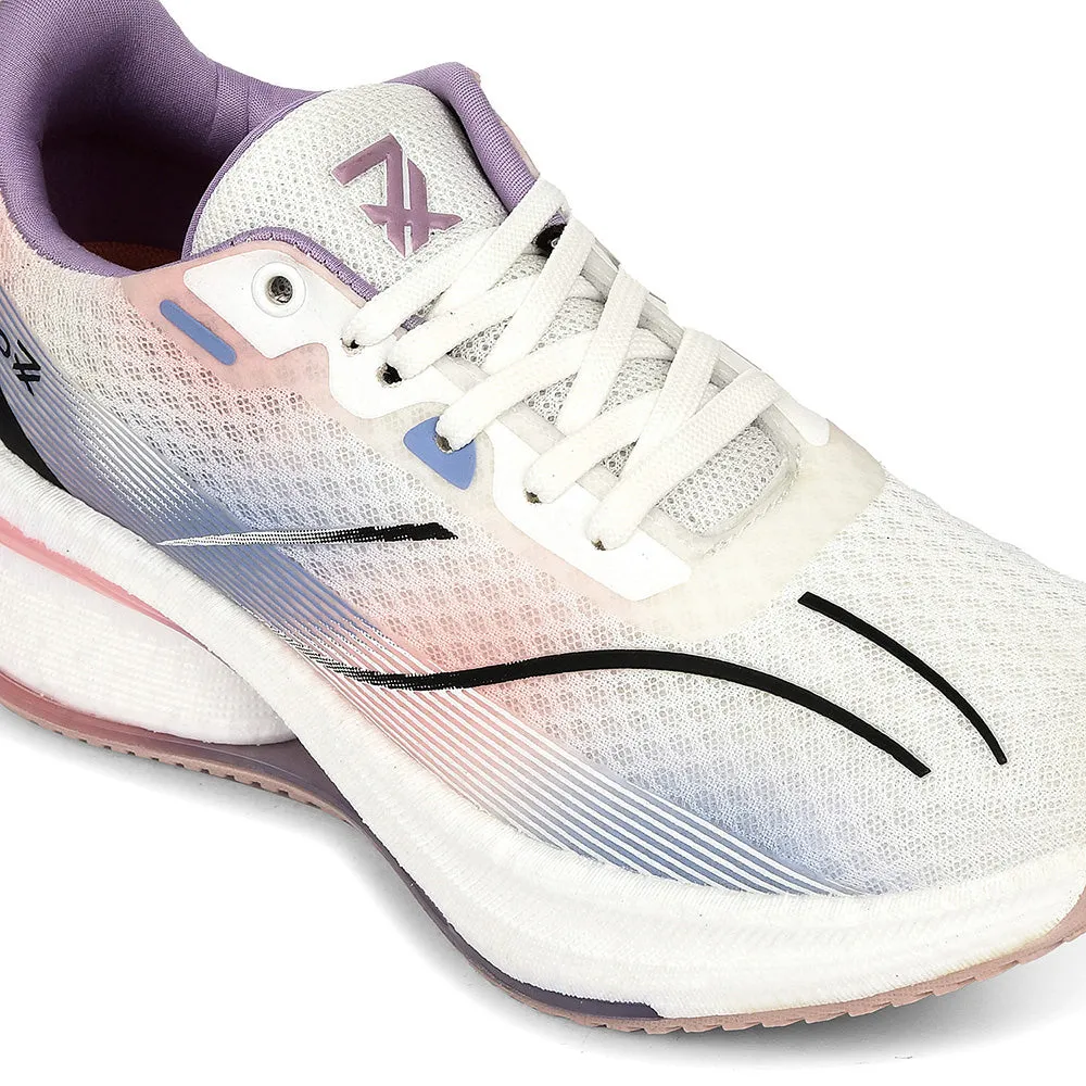 Leap7x Purple Sports Lacing Running Shoes For Women ARMENIA By Liberty reliable - performance