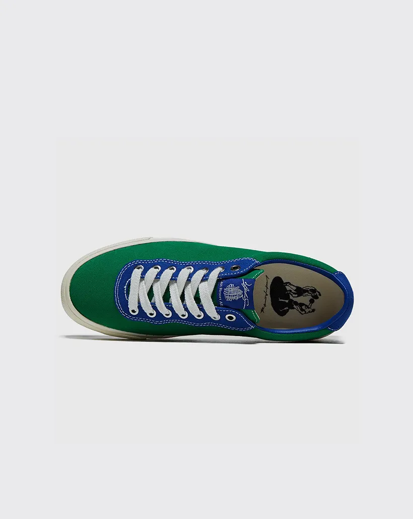 Ultra light Last Resort AB x Julian Smith VM001 Canvas Shoe - Kelly Green/Klein Blue