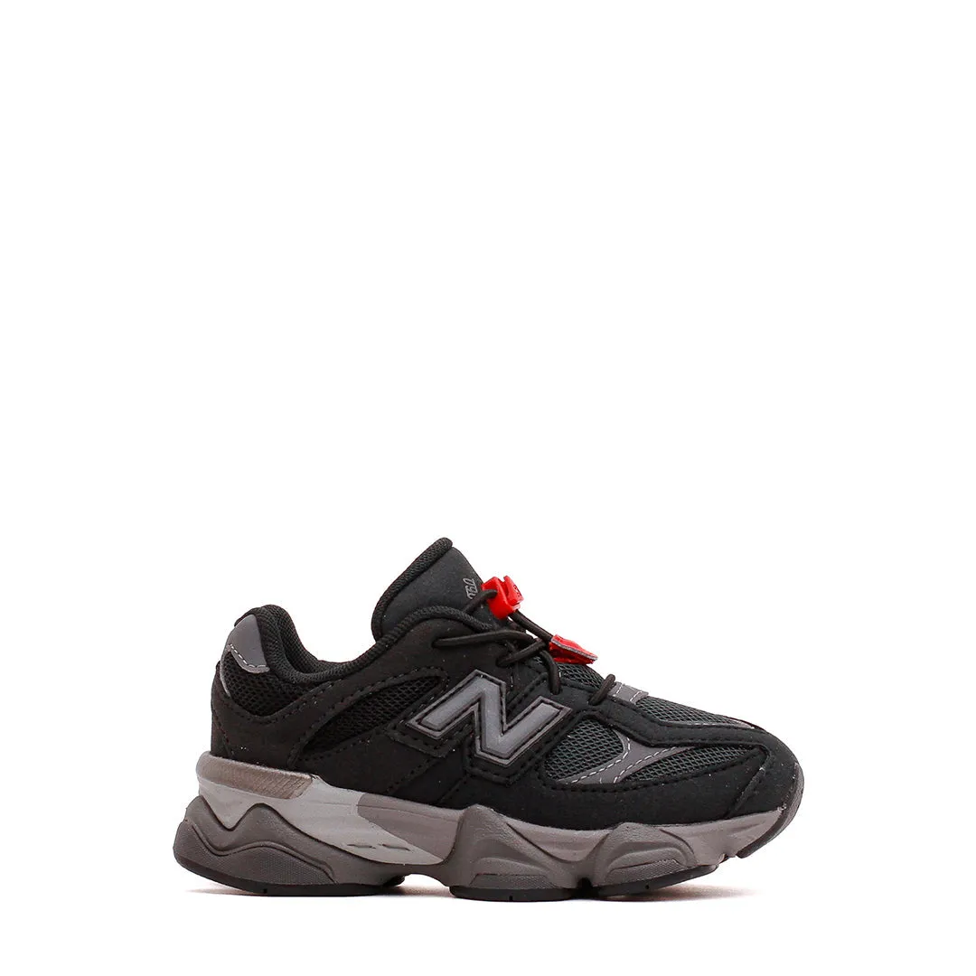 New Balance Kids 9060 Black (TD) IV9060BK orthotic - friendly shoes