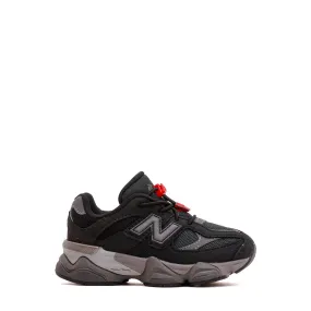 New Balance Kids 9060 Black (TD) IV9060BK orthotic - friendly shoes