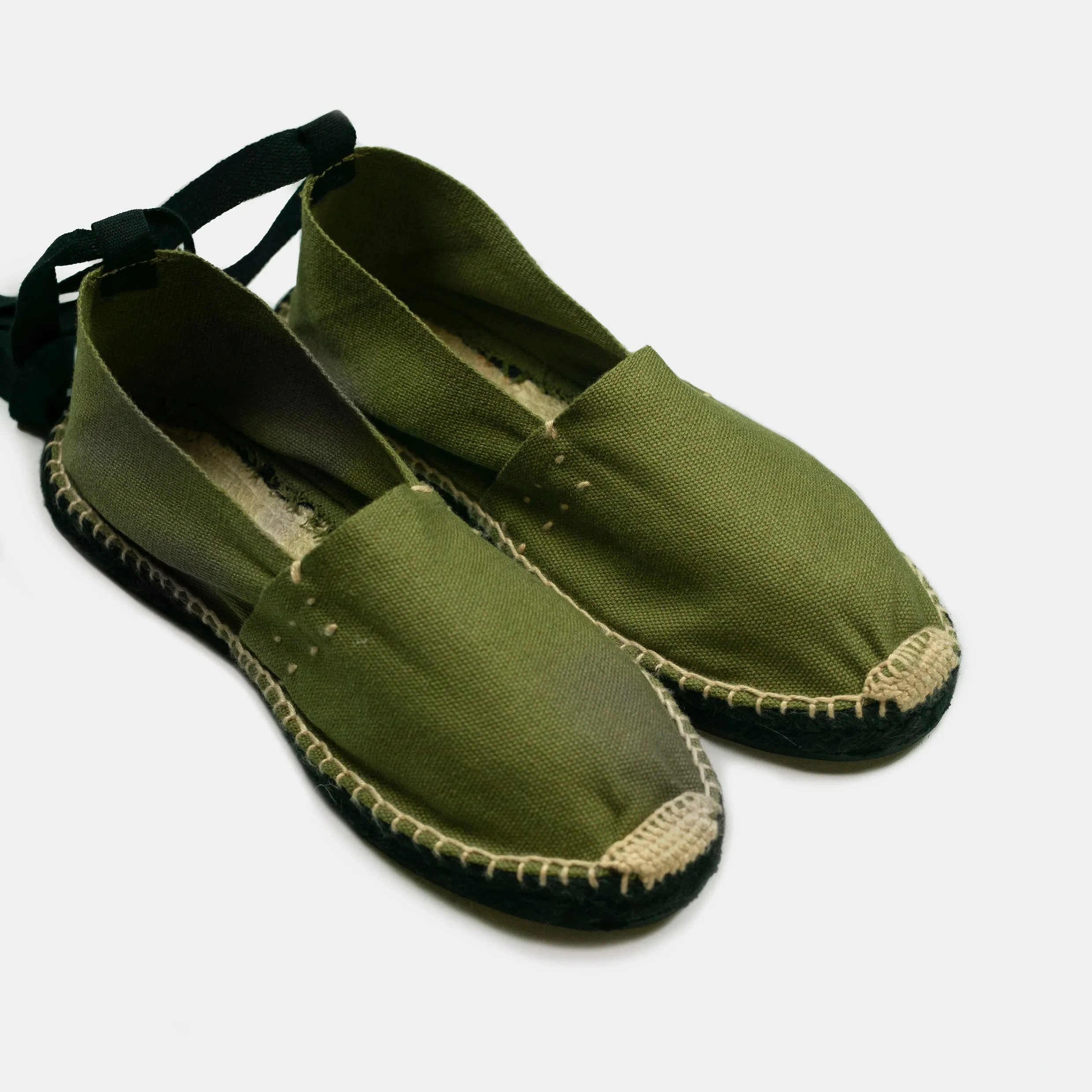 Walk Support AWMS Marine Vert Espadrilles
