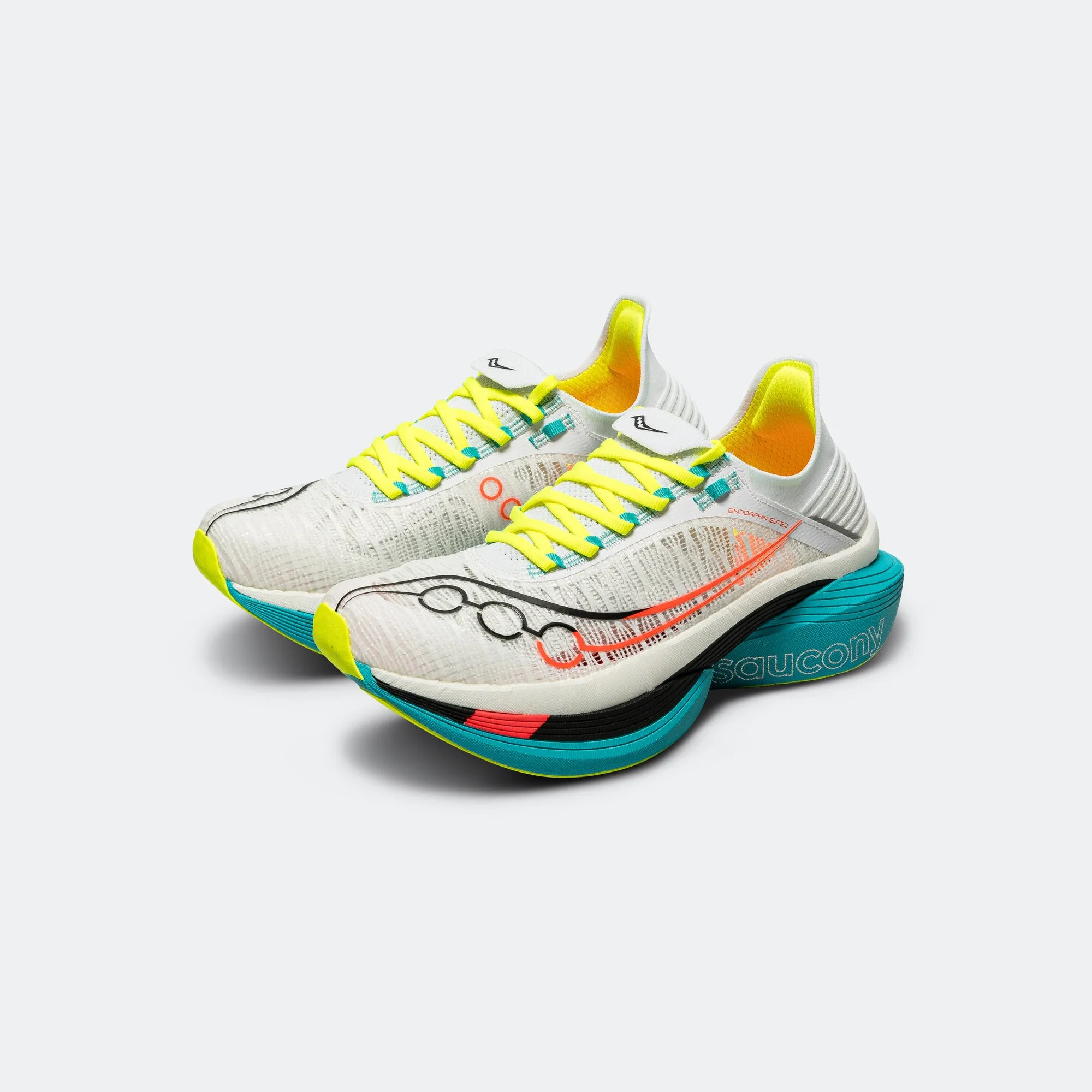 Endorphin Elite 2 - White/Mutant Anti Slip Feature