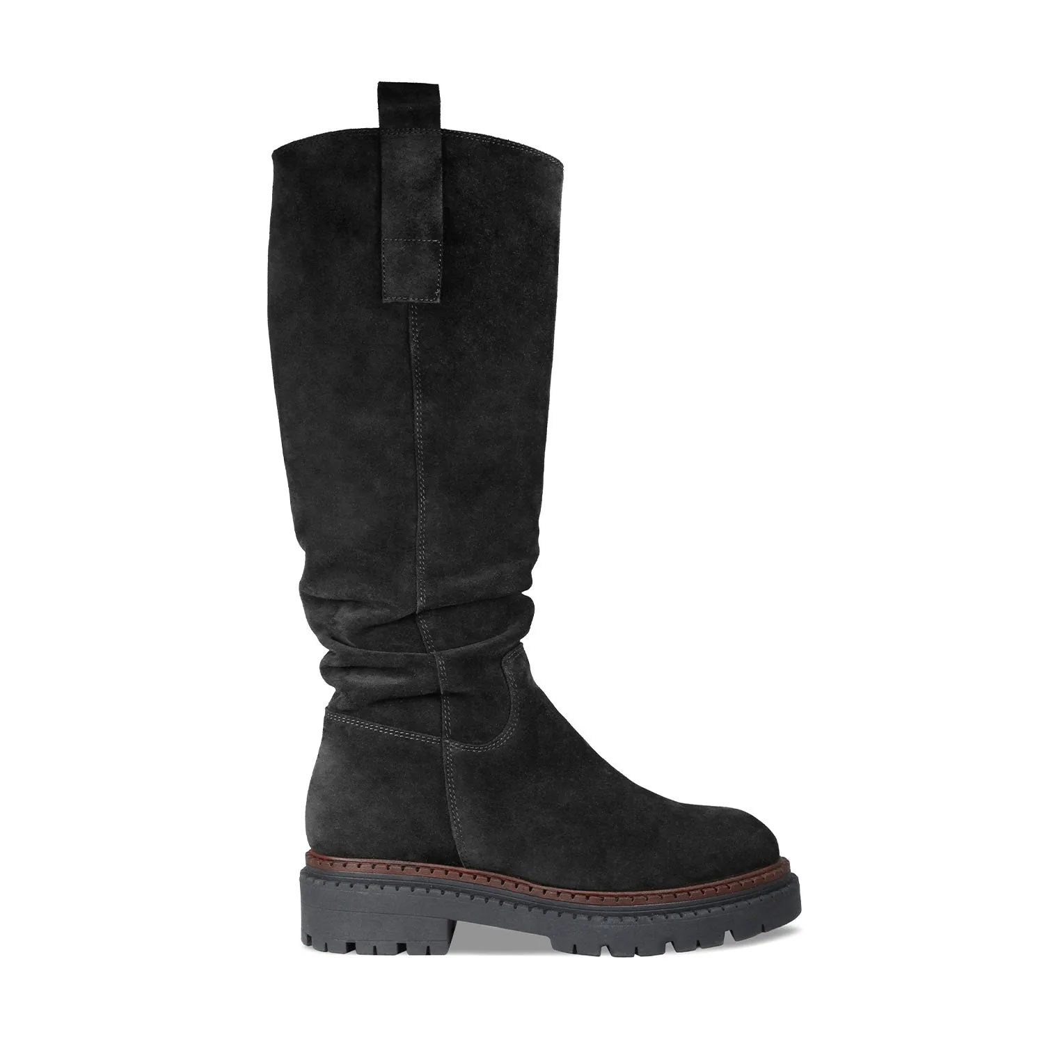 Sloane: Black Suede Cold Proof