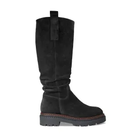 Sloane: Black Suede Cold Proof