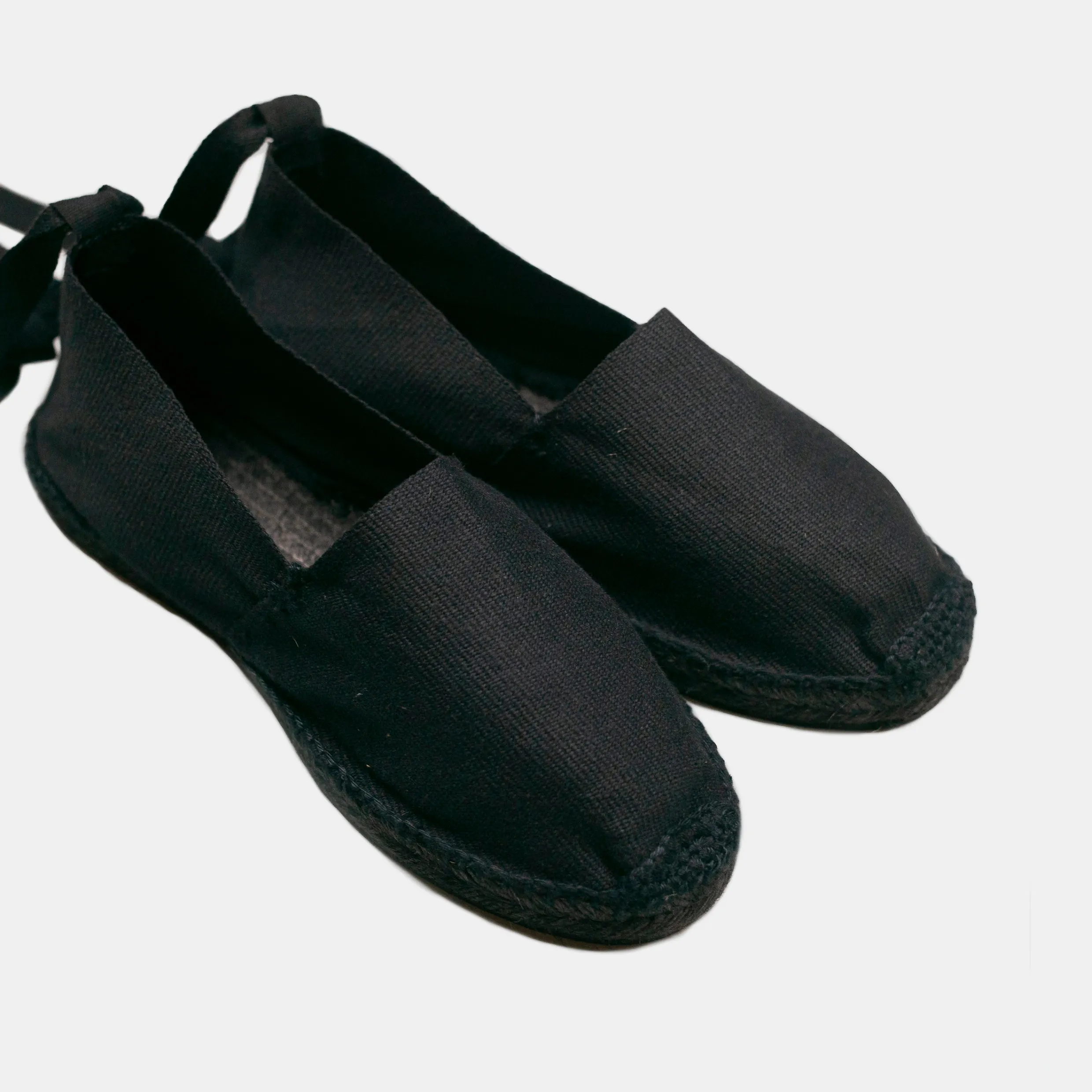 AWMS Marine Noir Espadrilles Indoor Step Smooth Walk