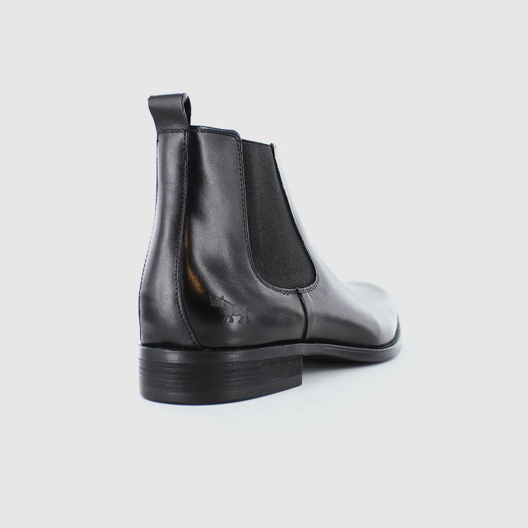 Dawson Chelsea Boots Black Trail Mode High-Top Style