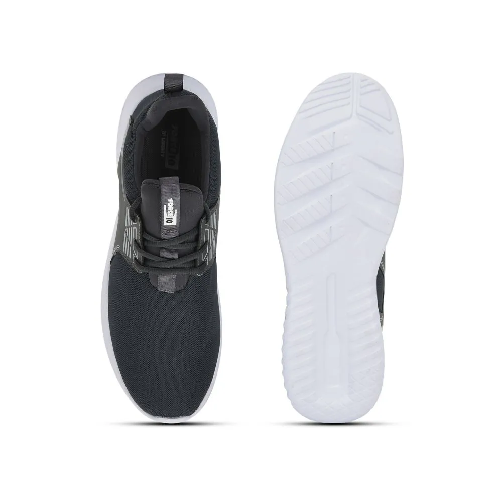 FORCE 10 Sports Lacing Shoe For Men (Grey) CASEW-E By Liberty Medium fit selection