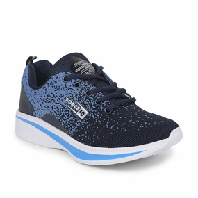 Force10 Sports Lace up Shoes For Women (Navy Blue) NIARA-20 By Liberty Narrow Toe Box Rebound Efficiency