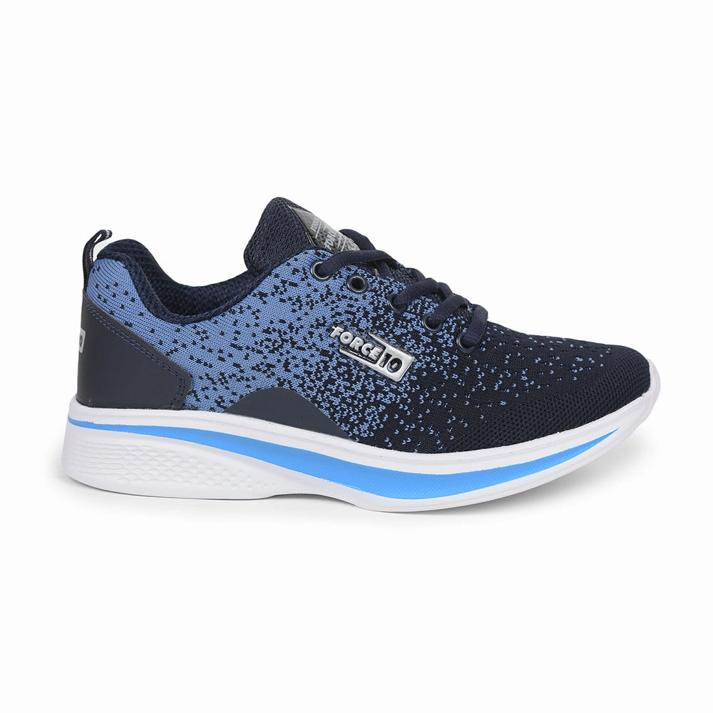 Pronation Control System Force10 Sports Lace up Shoes For Women (Navy Blue) NIARA-20 By Liberty