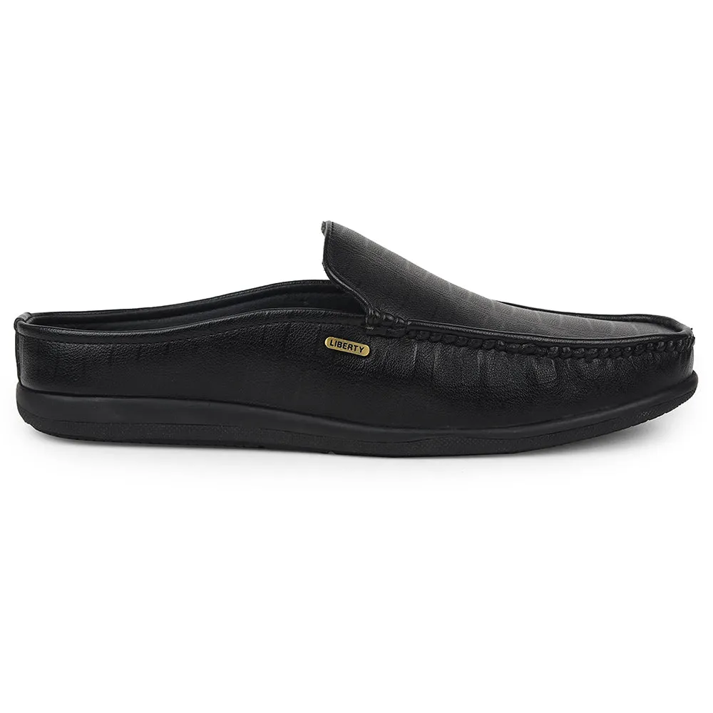 Fortune Black Casual Loafers For Mens VSL-6 By Liberty Music Night