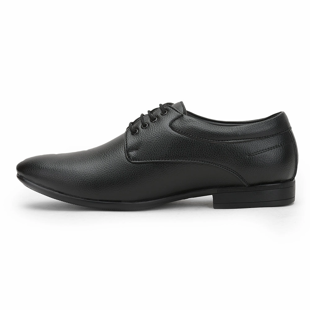 Fortune (Black) Formal Lace Up Derby Shoes For Men HOL-110 By Liberty Wedding Look