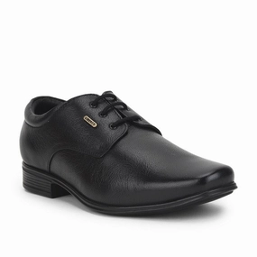 Step Flexibility Fortune (Black) Formal Lace Up Derby Shoes For Men Uvl-305 By Liberty