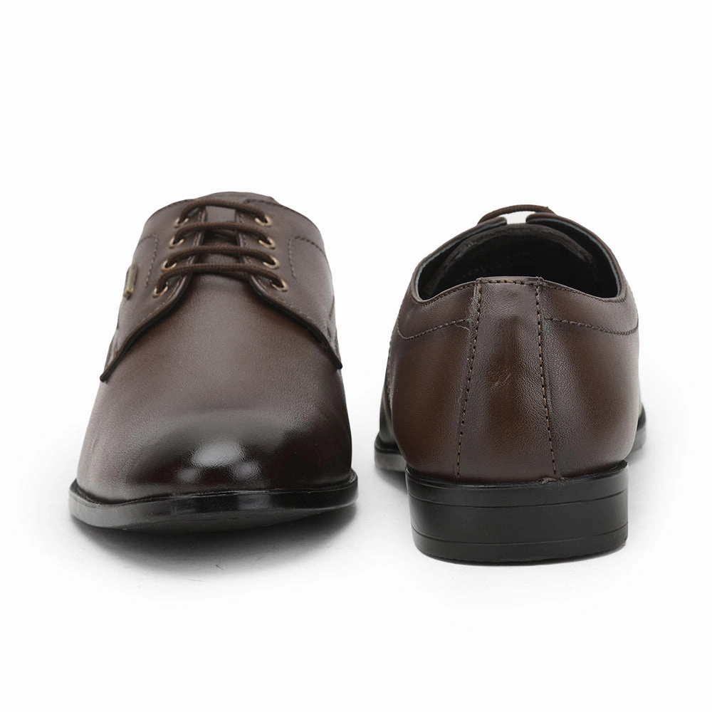 Fortune (Brown) Formal Lace Up Derby Shoes For Men HOL-109 By Liberty Chic Travel