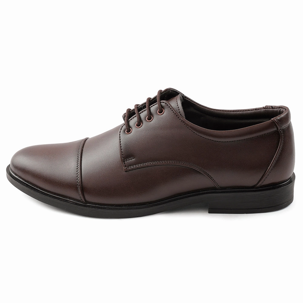 Fortune Brown Lacing Formal Oxford Shoes For Men HML-13E By Liberty Slim Profile Formal Setting