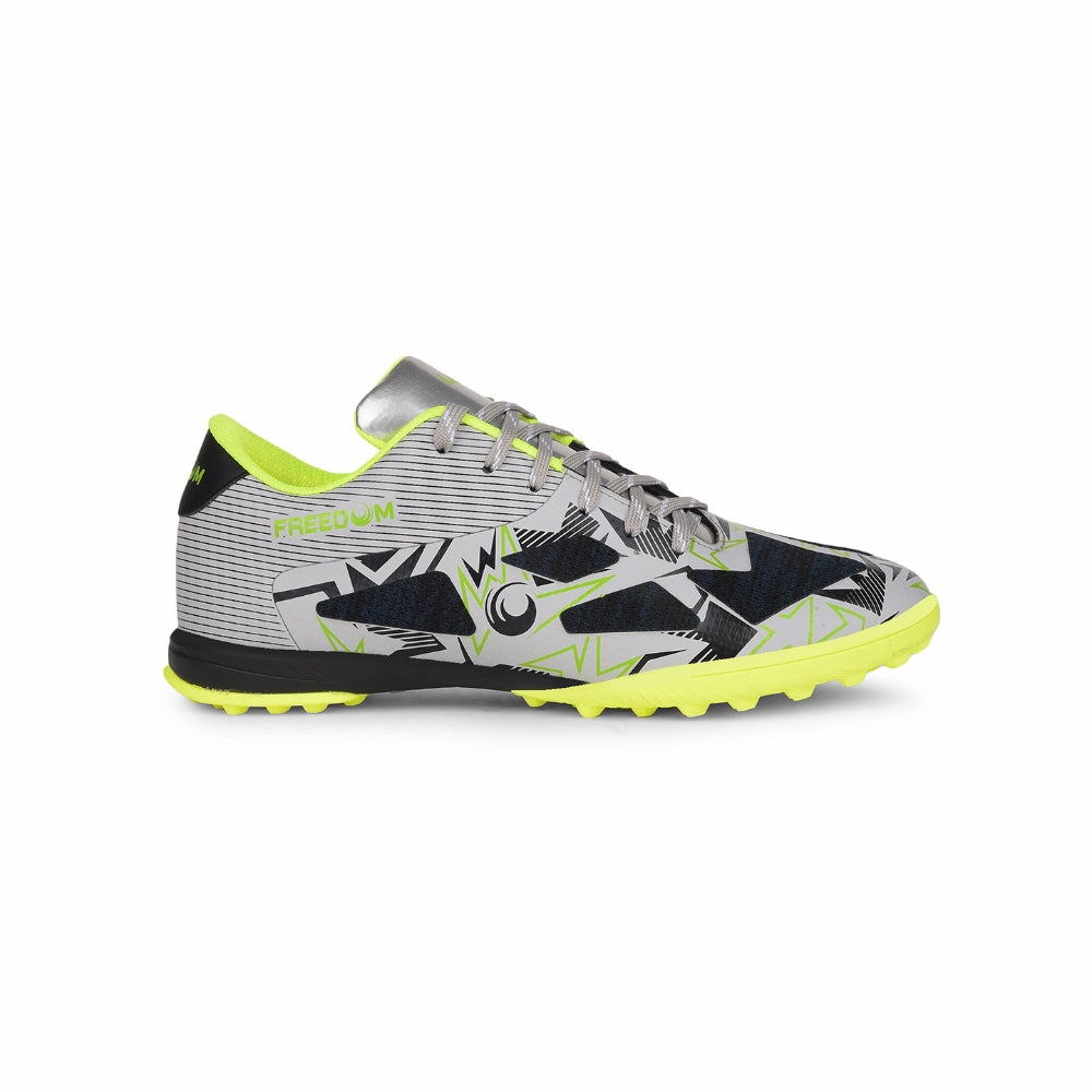 Leg Agility Flat Laces FREEDOM Sports P. Green Turf Football Shoes For Men TURFKING01 By Liberty