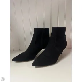 Quick   Drying Boots Ankle Heels By Express In Black, Size: 8