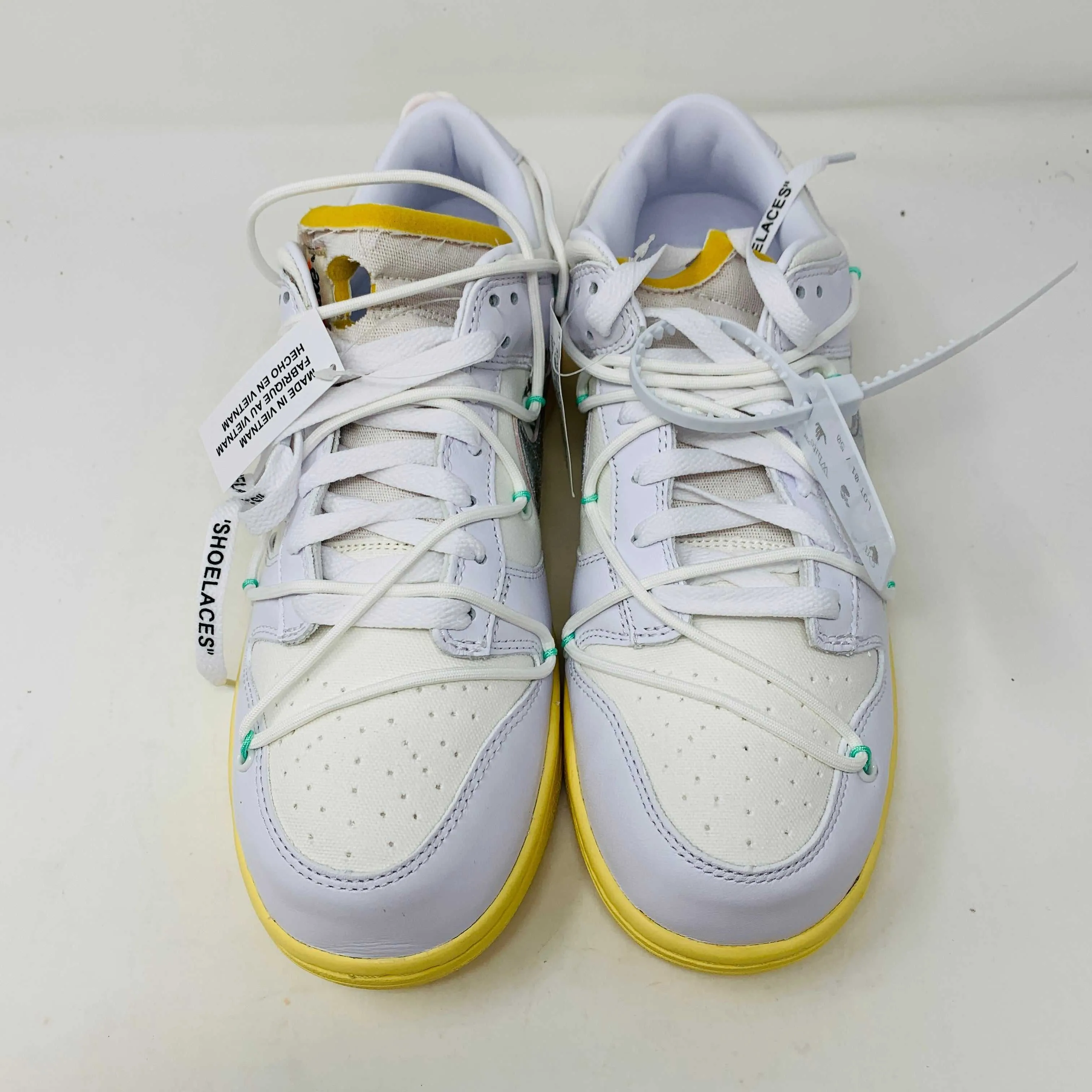 Anti Slip Tread Pattern Eco Vibe Nike Dunk Low Off White Lot 1