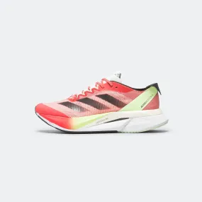 Womens Adizero Boston 12 - Preloved Scarlet/Aurora Metallic-Solar Red Easy To Slip On Leap Hike