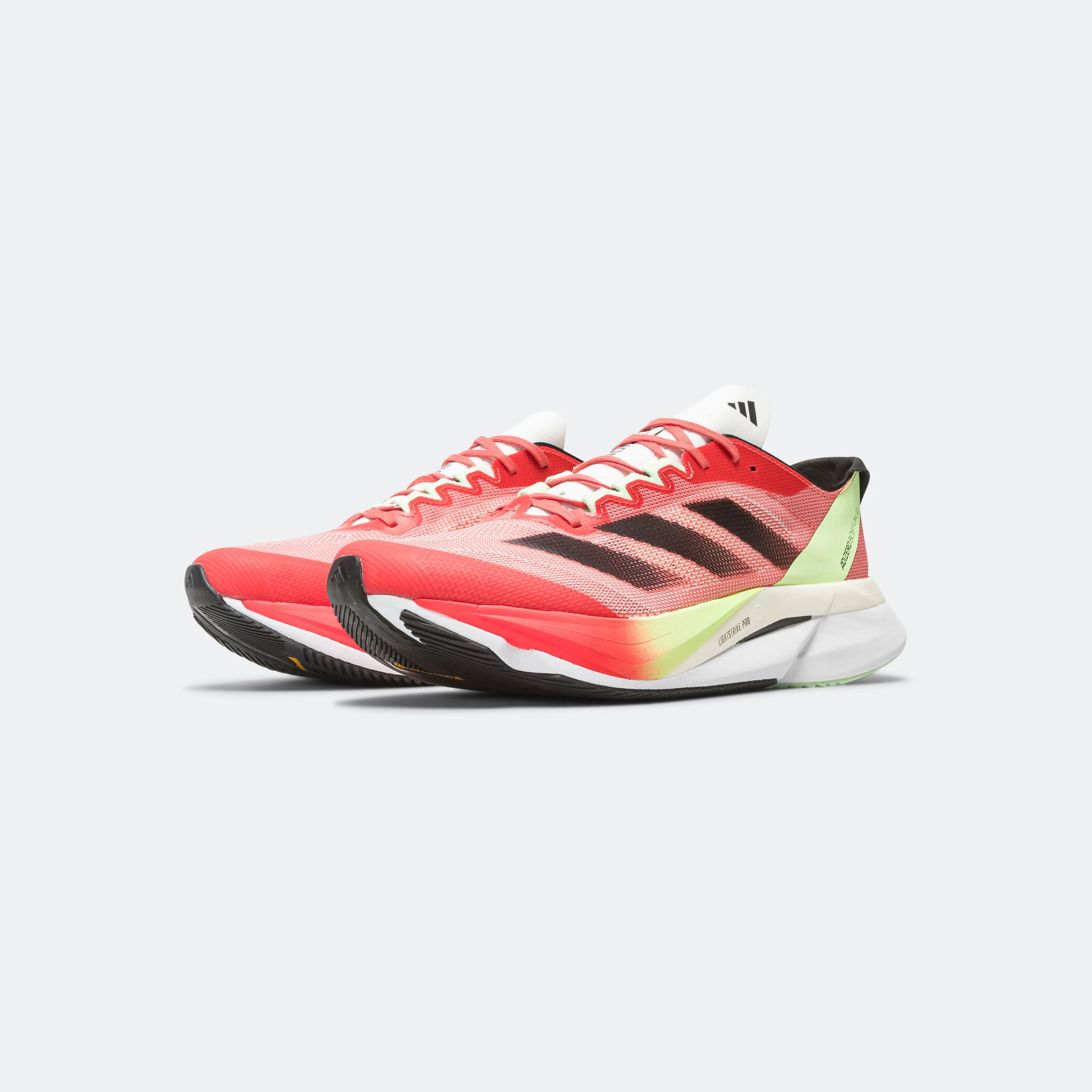 Womens Adizero Boston 12 - Preloved Scarlet/Aurora Metallic-Solar Red Kids Pick