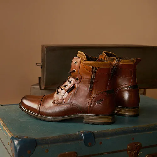 Porter Lace Up Boots Camel Easy Layer Construction Grade