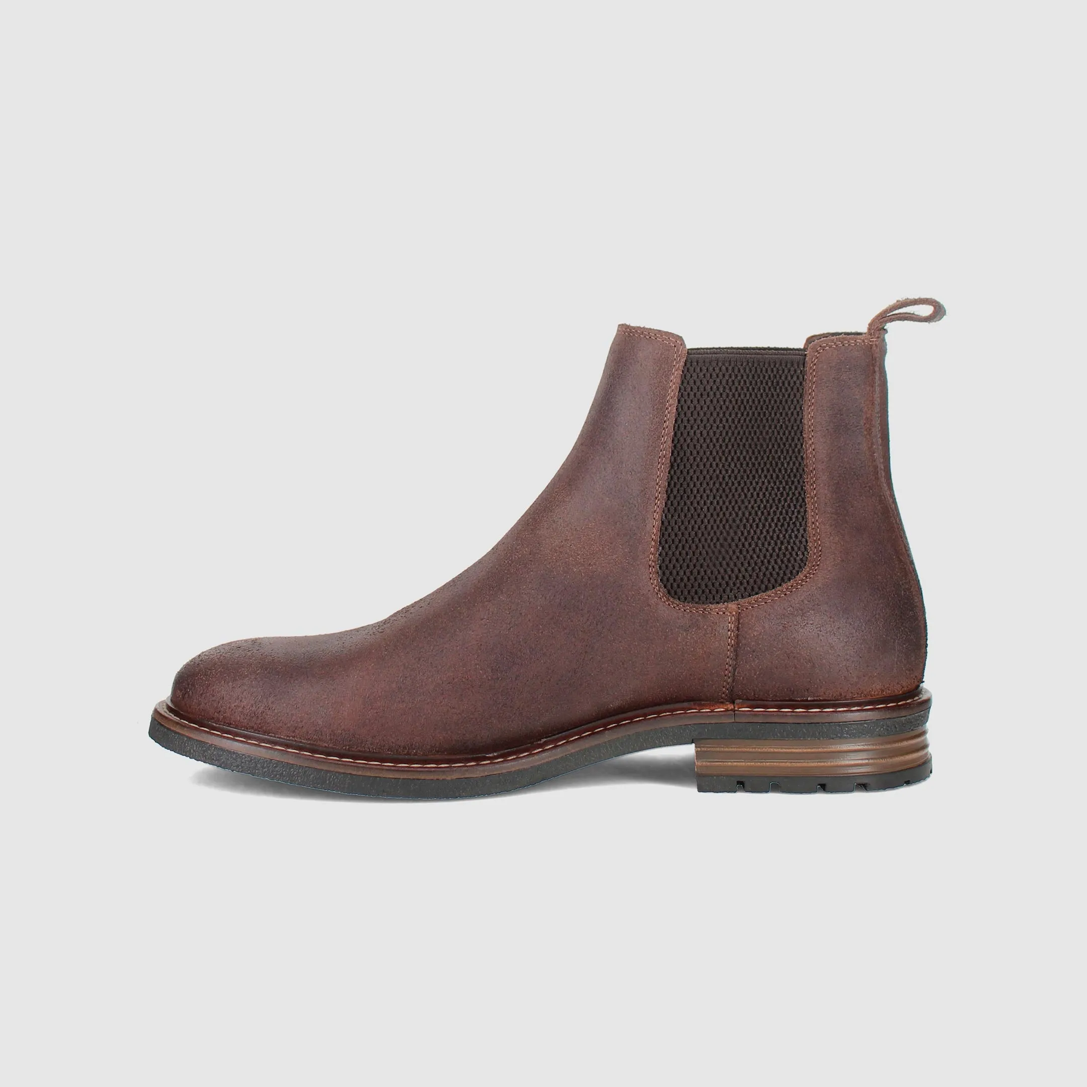 Grand Chelsea Boots Dark Brown Classic Comfort Minimal Color