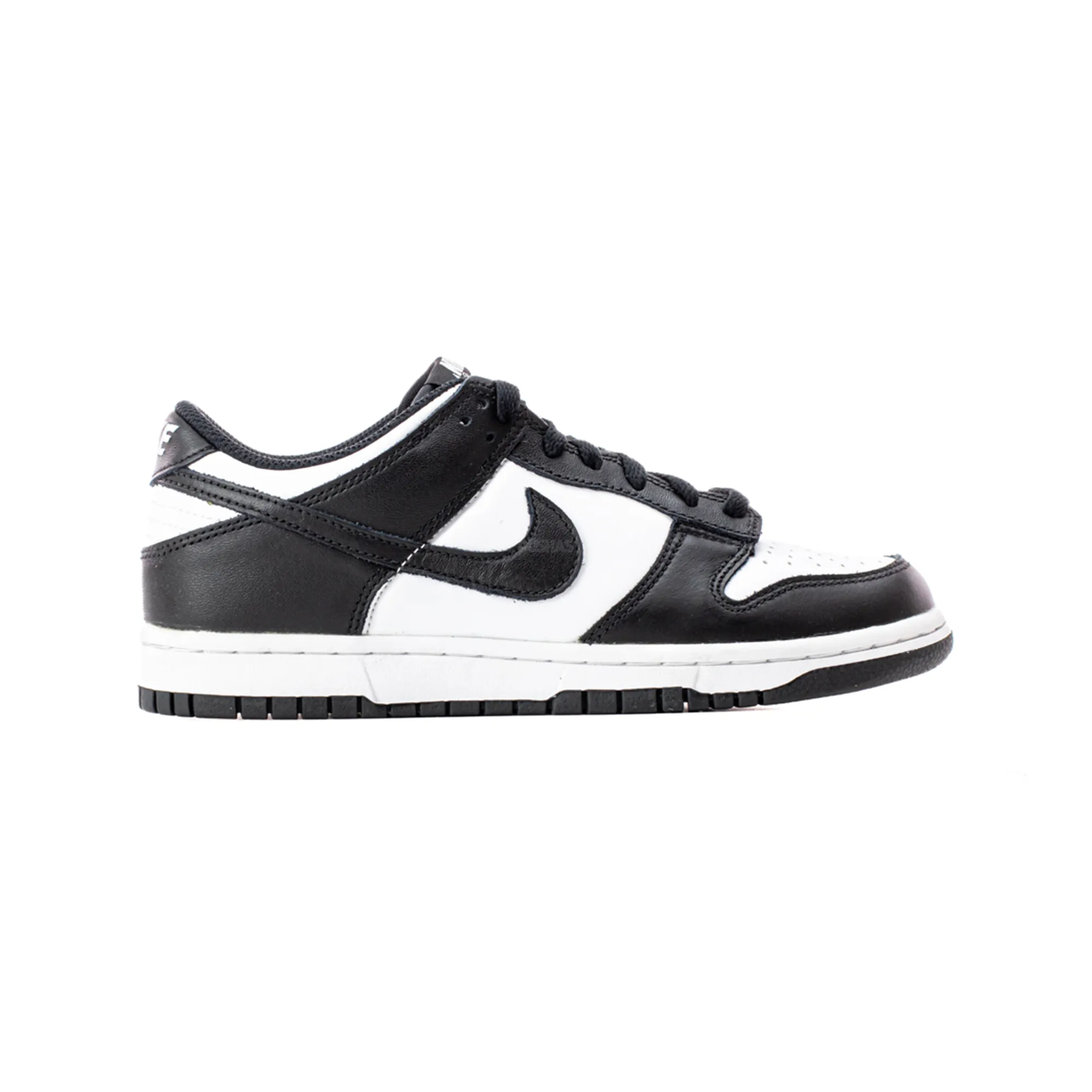 Breathable Perforations Impact Dispersing Design Nike Dunk Low 'White Black / Panda' GS (2021)