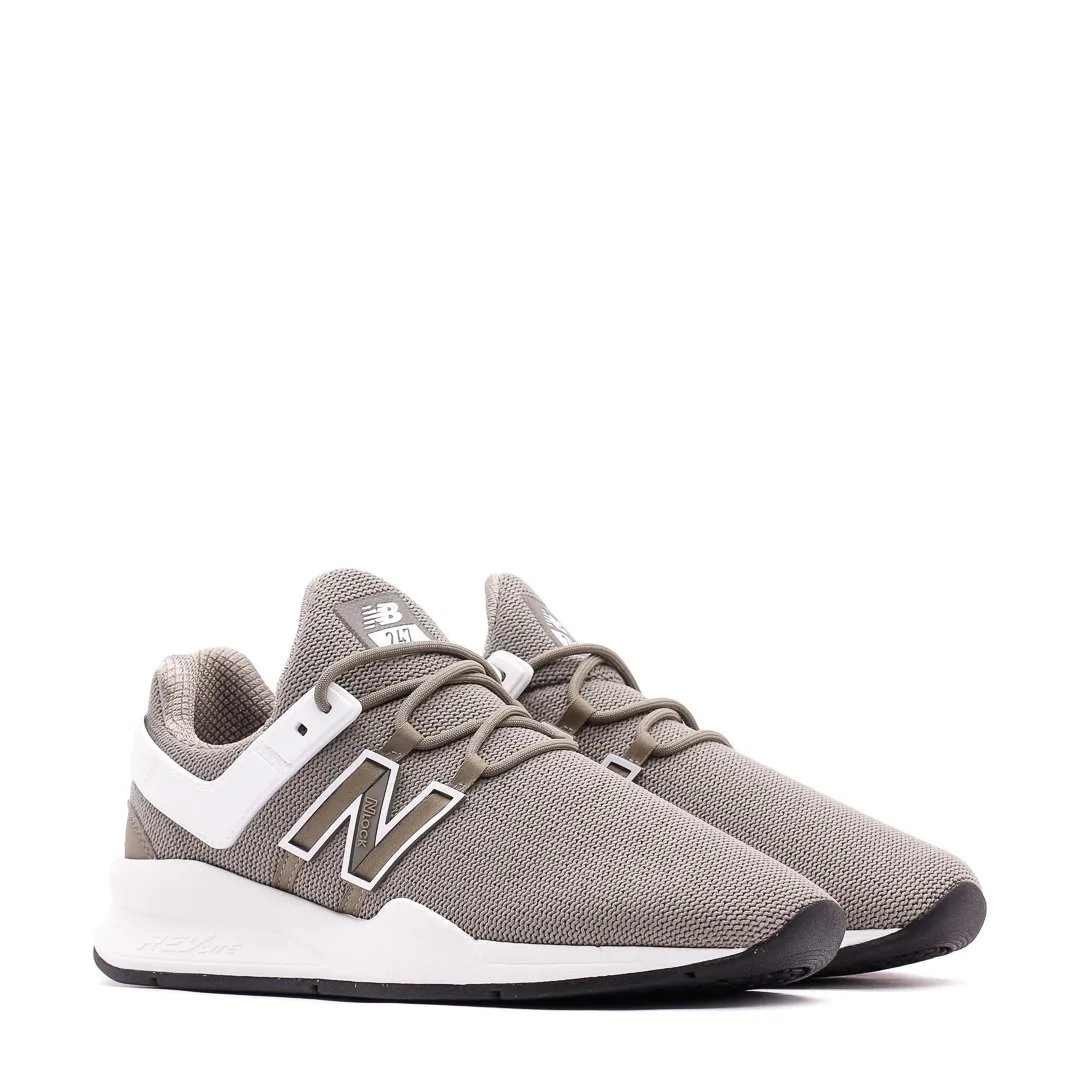 popularity - brand shoes running in a frozen river area shoes New Balance 247 Revlite Olive White Women WS247DNB