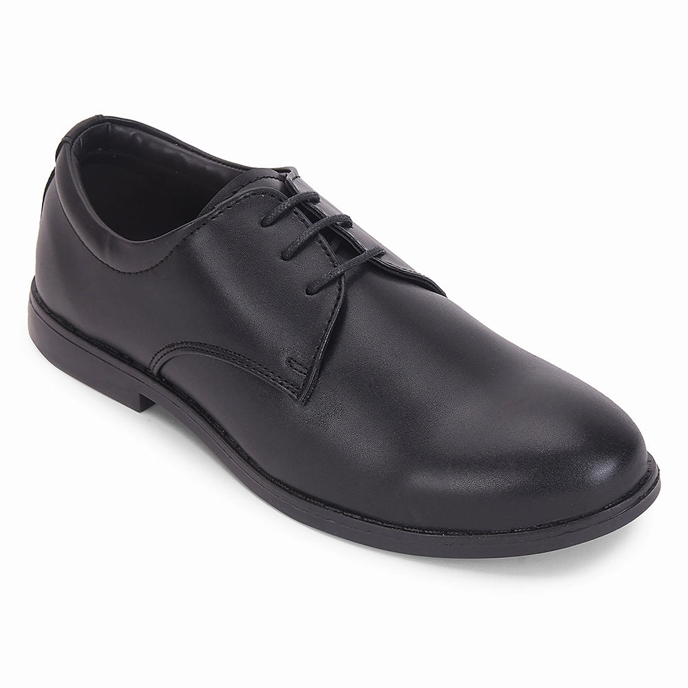 urban shoes Fortune Black Formal Lacing Derby Shoes For Men MONTRICH-E By Liberty
