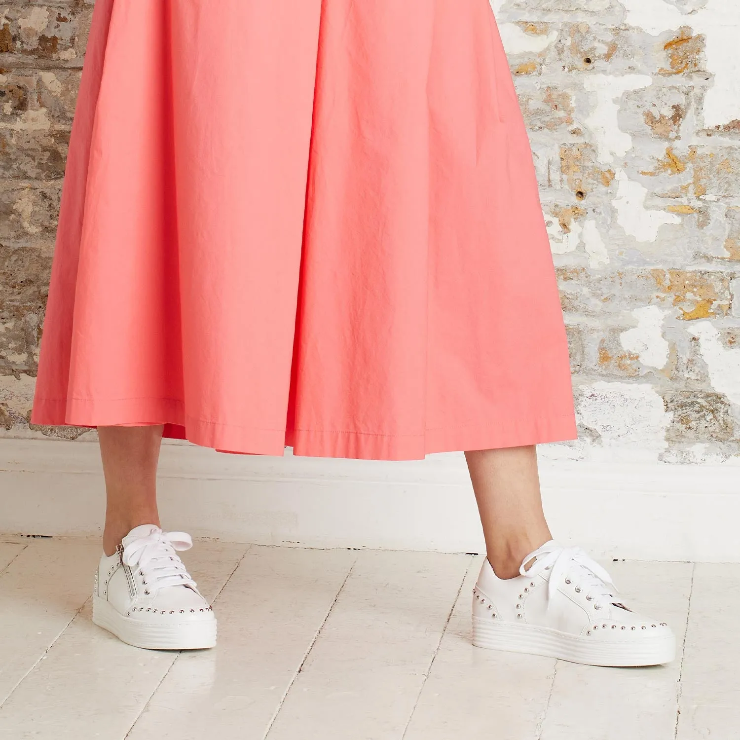 Street Mood Flat Finish Haven: White Leather