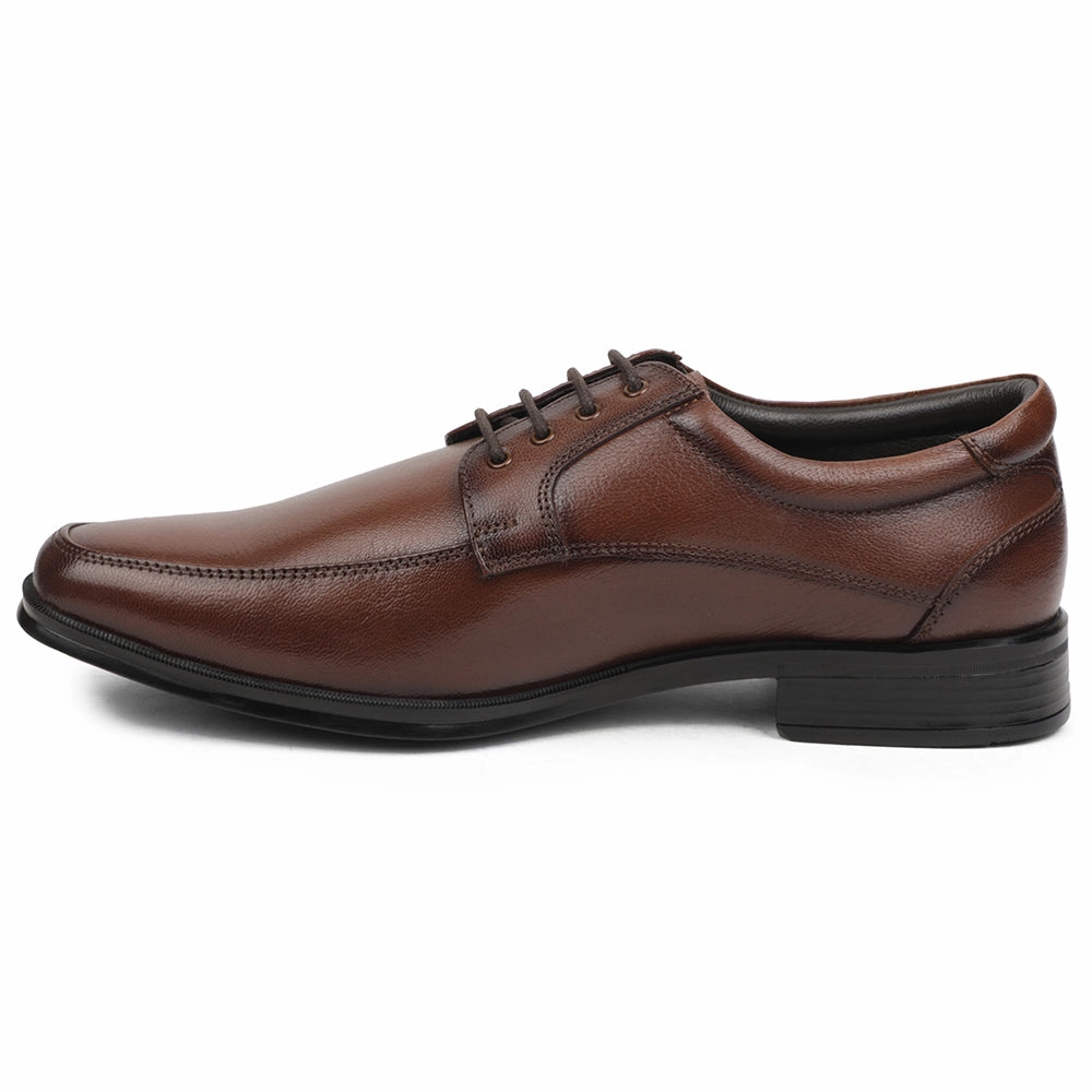 Smart Routine Healers Brown Formal Lacing Derby Shoes For Men UDL-9 By Liberty